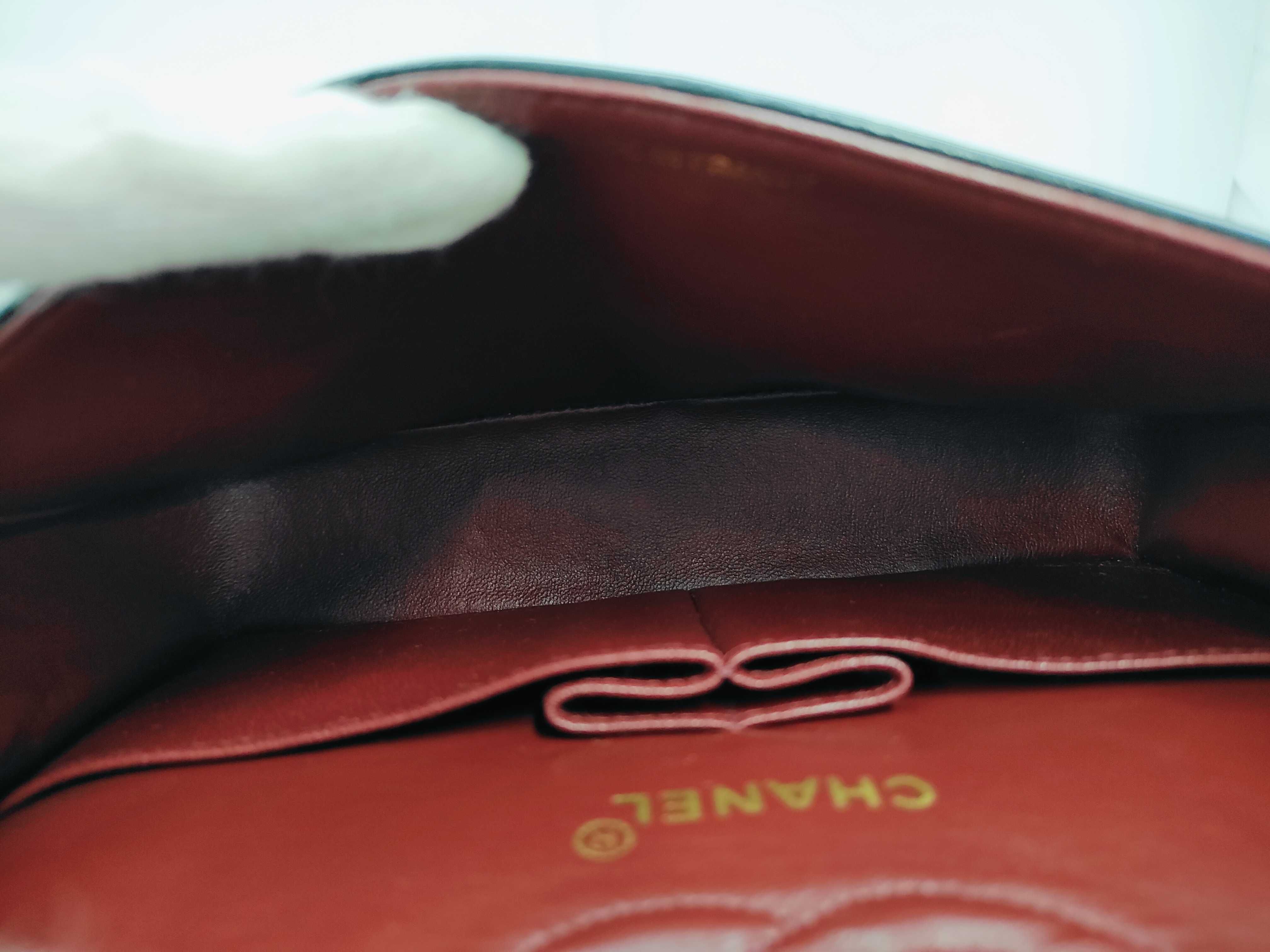 Lambskin Matelassé 25 Double Flap Shoulder Bag — view 8