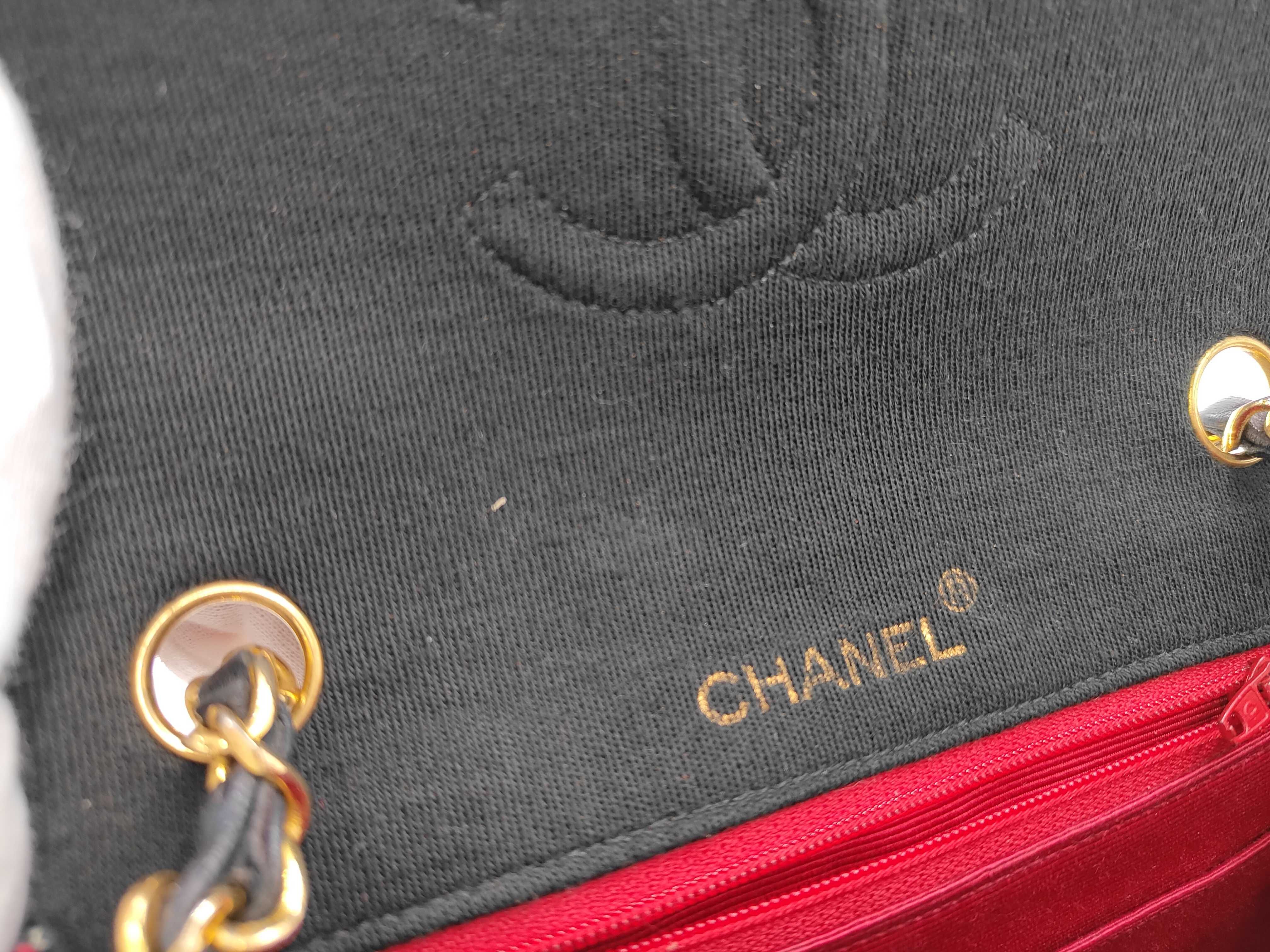 Cotton Mini Matelassé Chain Shoulder Bag — view 10