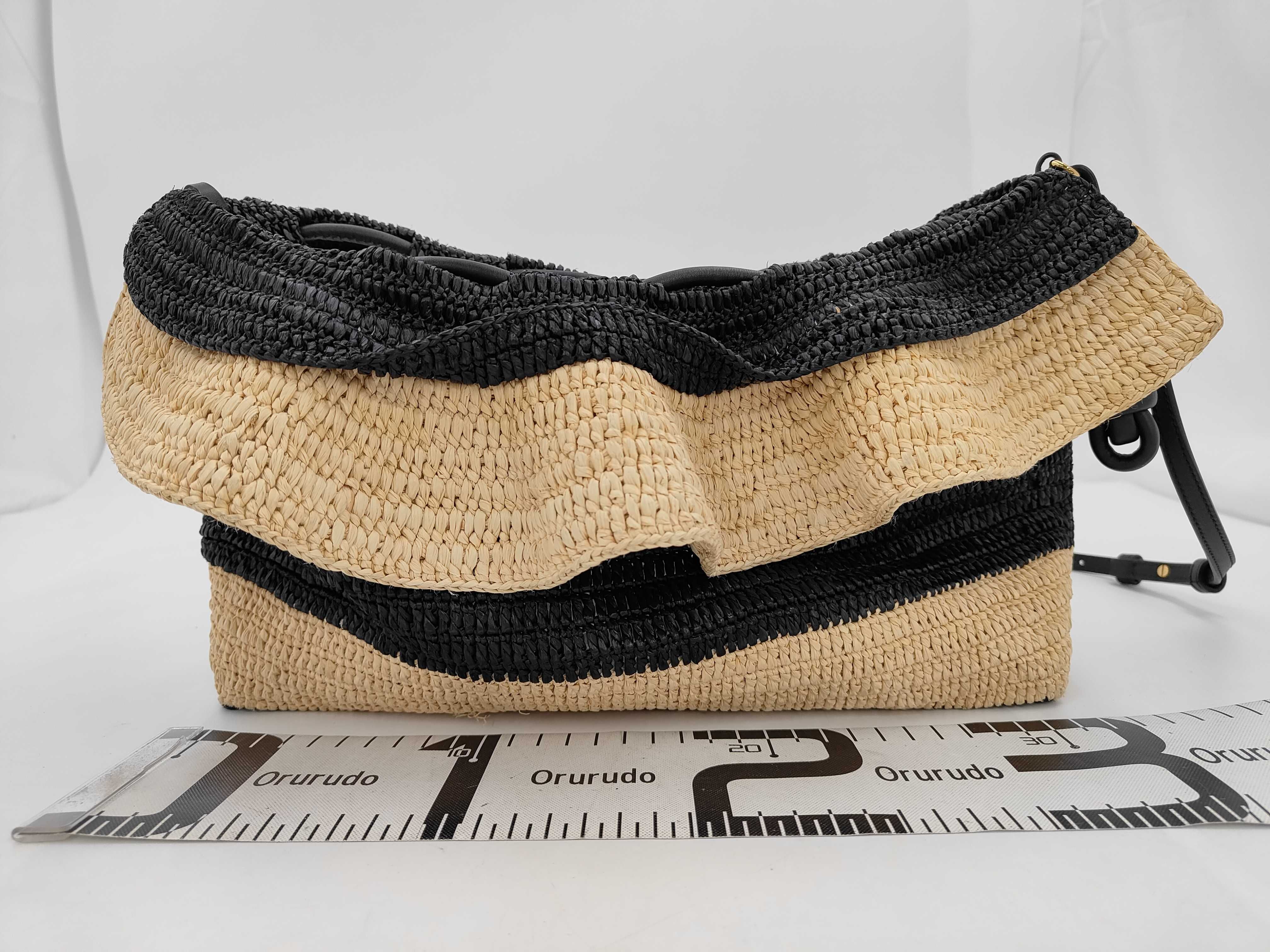 Flamenco Raffia Shoulder Bag — view 2