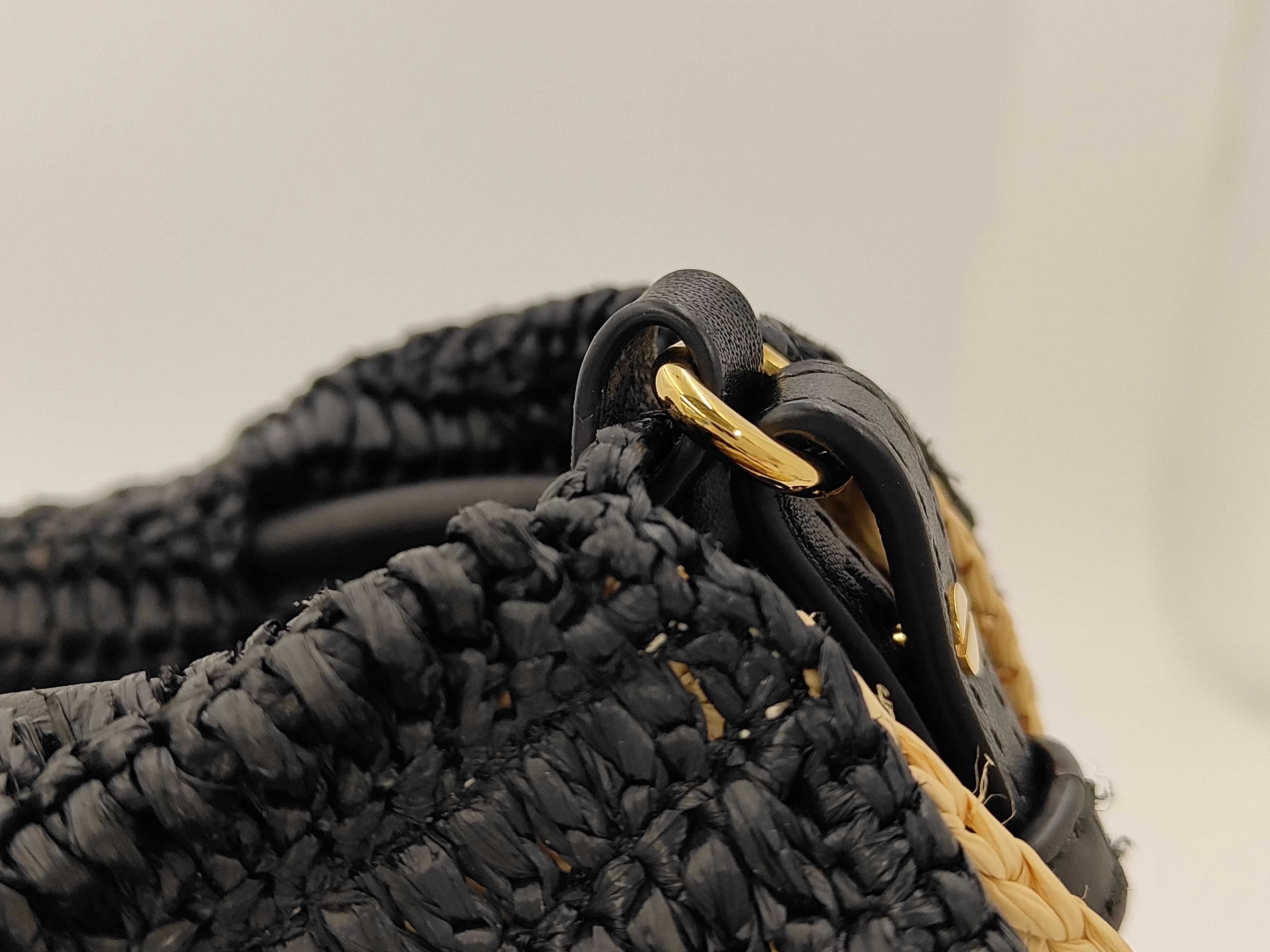 Flamenco Raffia Shoulder Bag — view 3