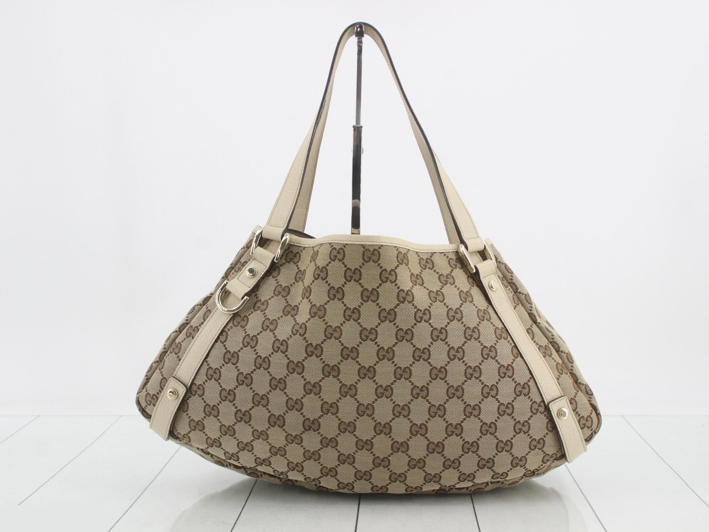 GG Canvas Abbey Tote Bag 130736 — view 2