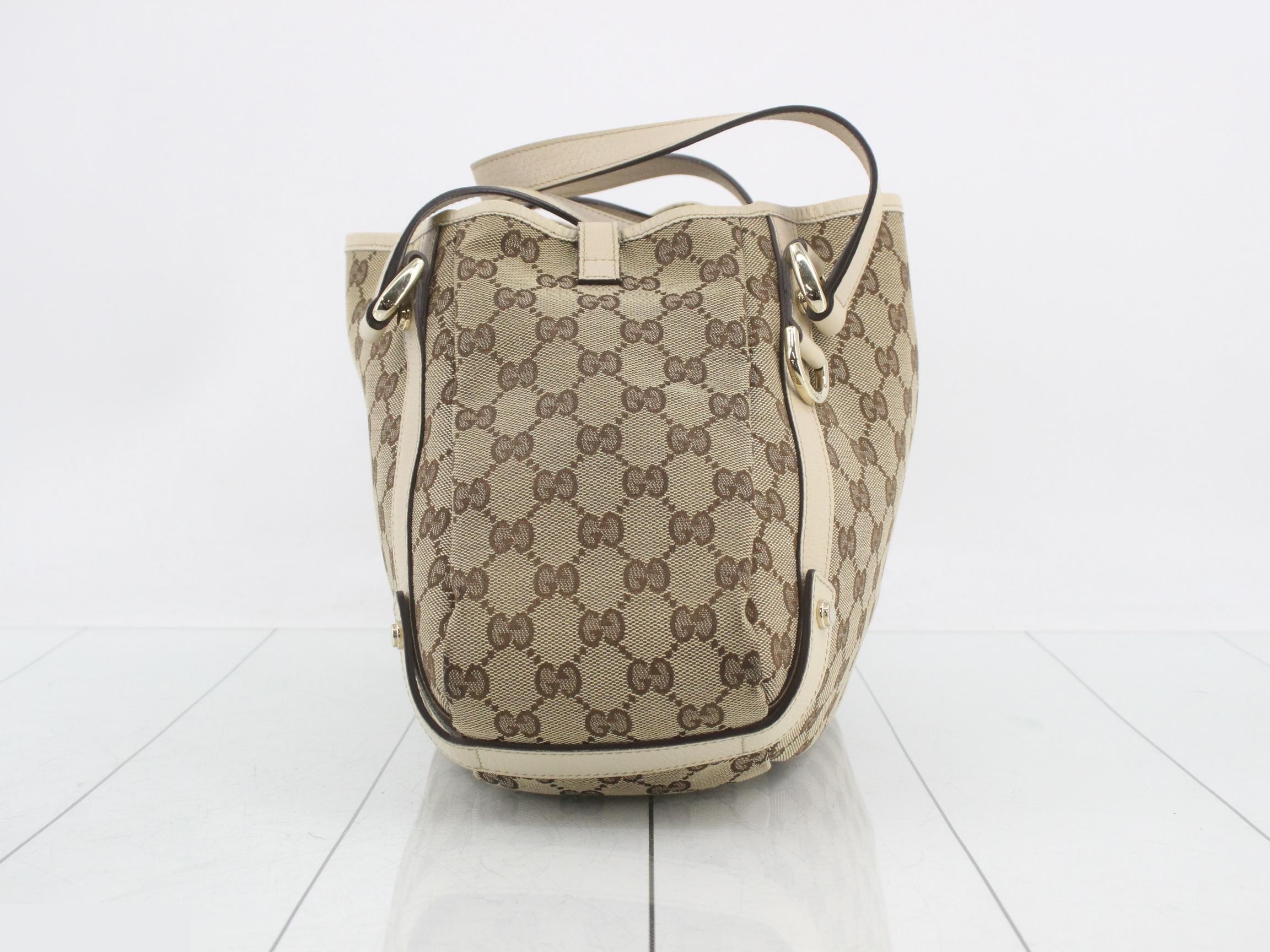GG Canvas Abbey Tote Bag 130736 — view 4