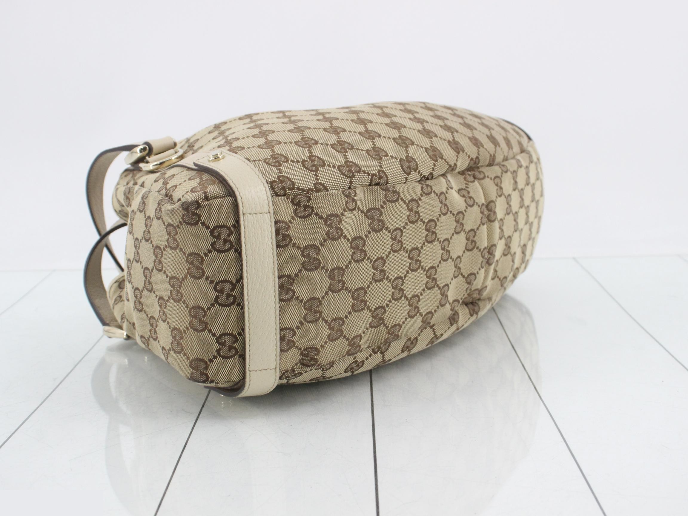 GG Canvas Abbey Tote Bag 130736 — view 5