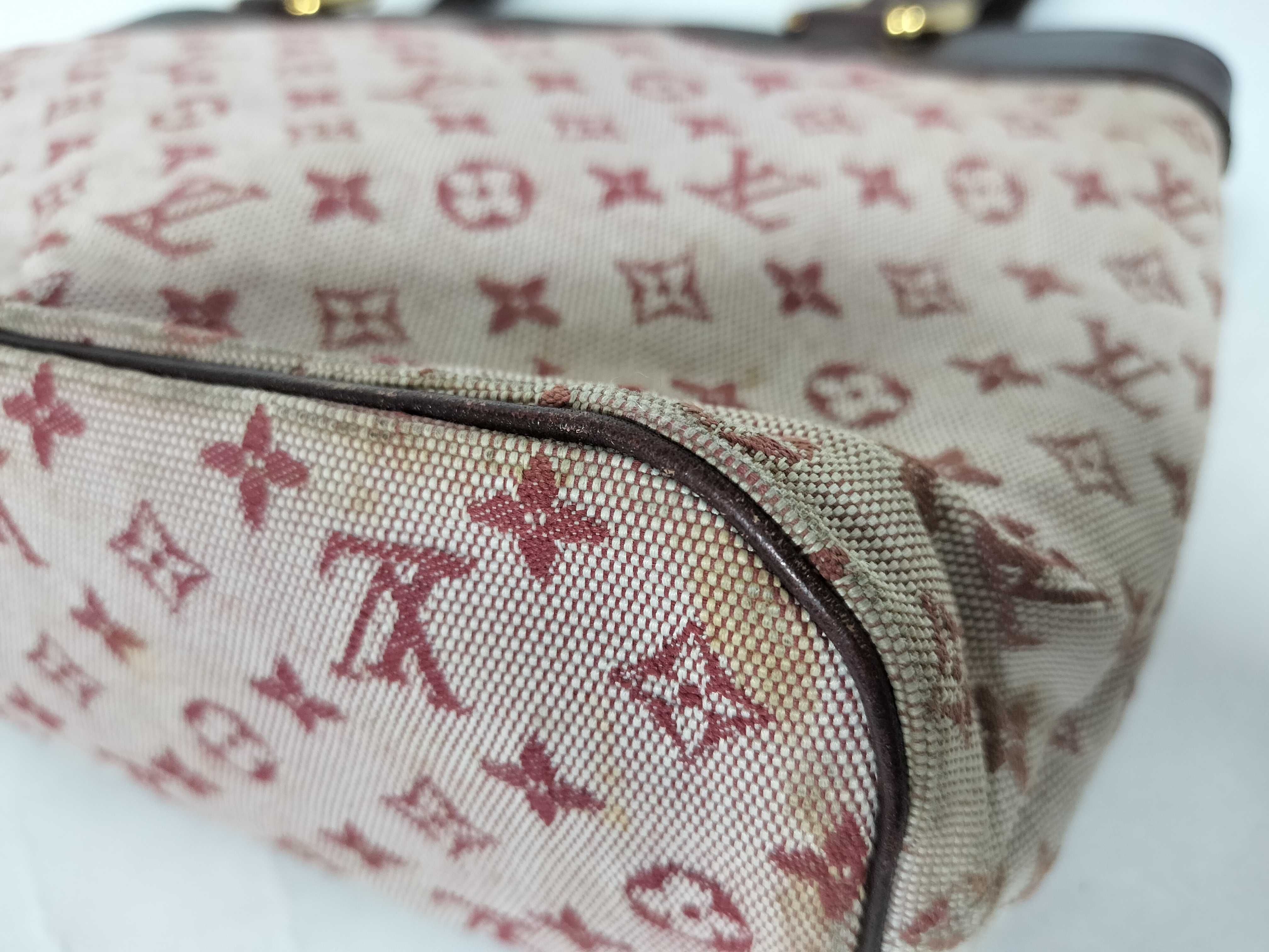 Monogram Mini Louis Vuitton Tote Bag Mini Lucille PM Handbag — view 6