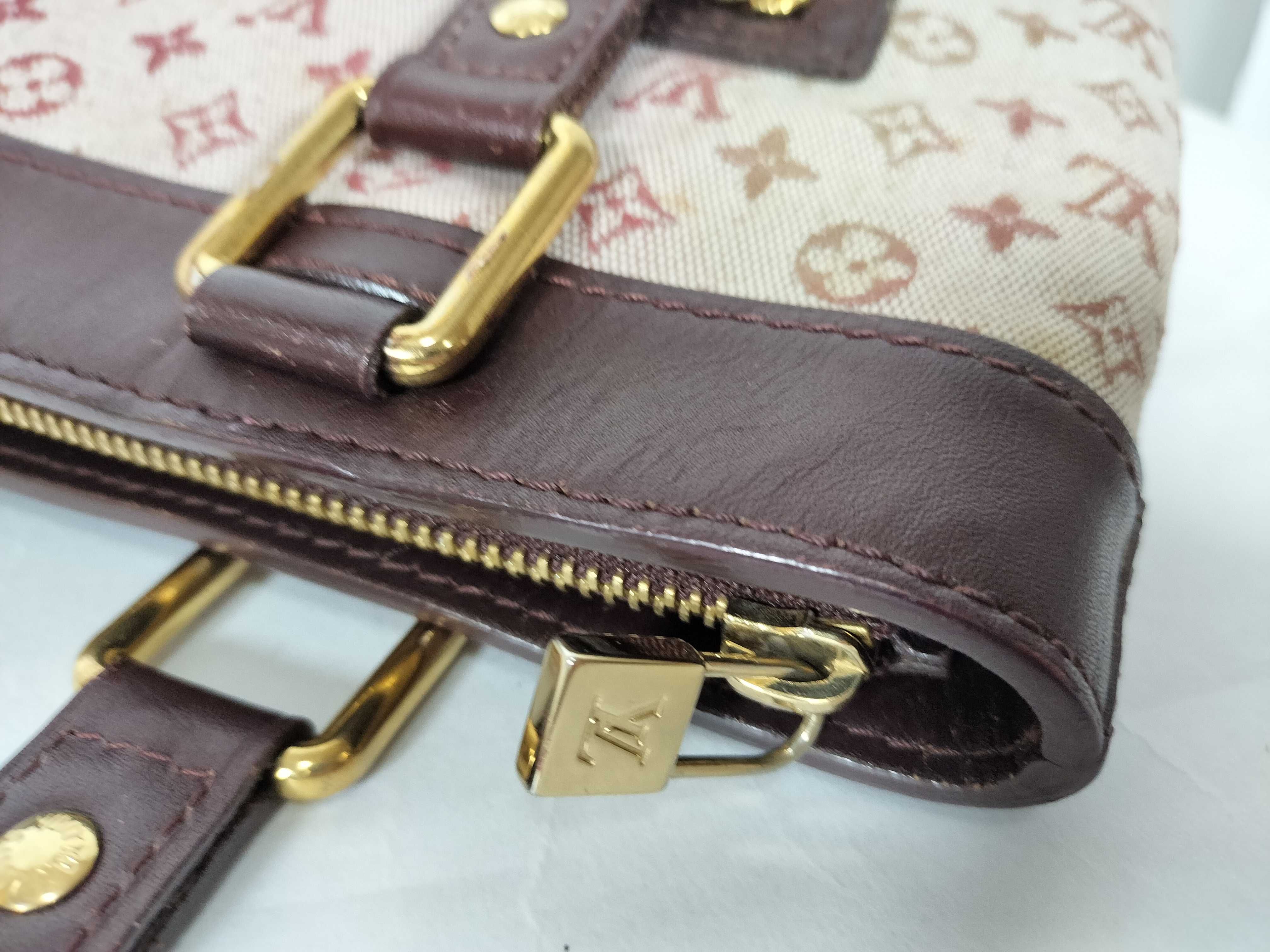Monogram Mini Louis Vuitton Tote Bag Mini Lucille PM Handbag — view 8