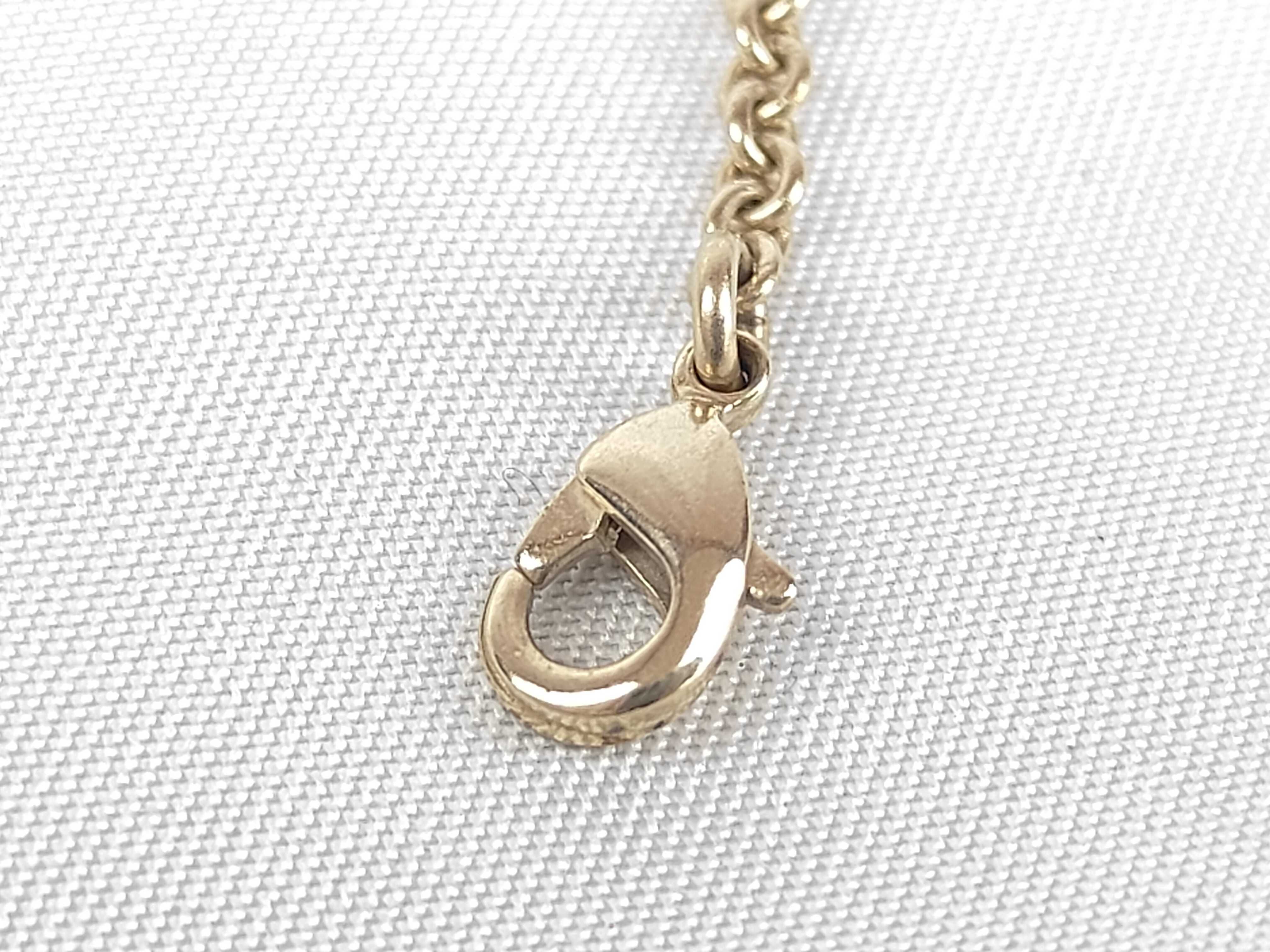 Turtle Flower Motif Pearl Necklace — view 9