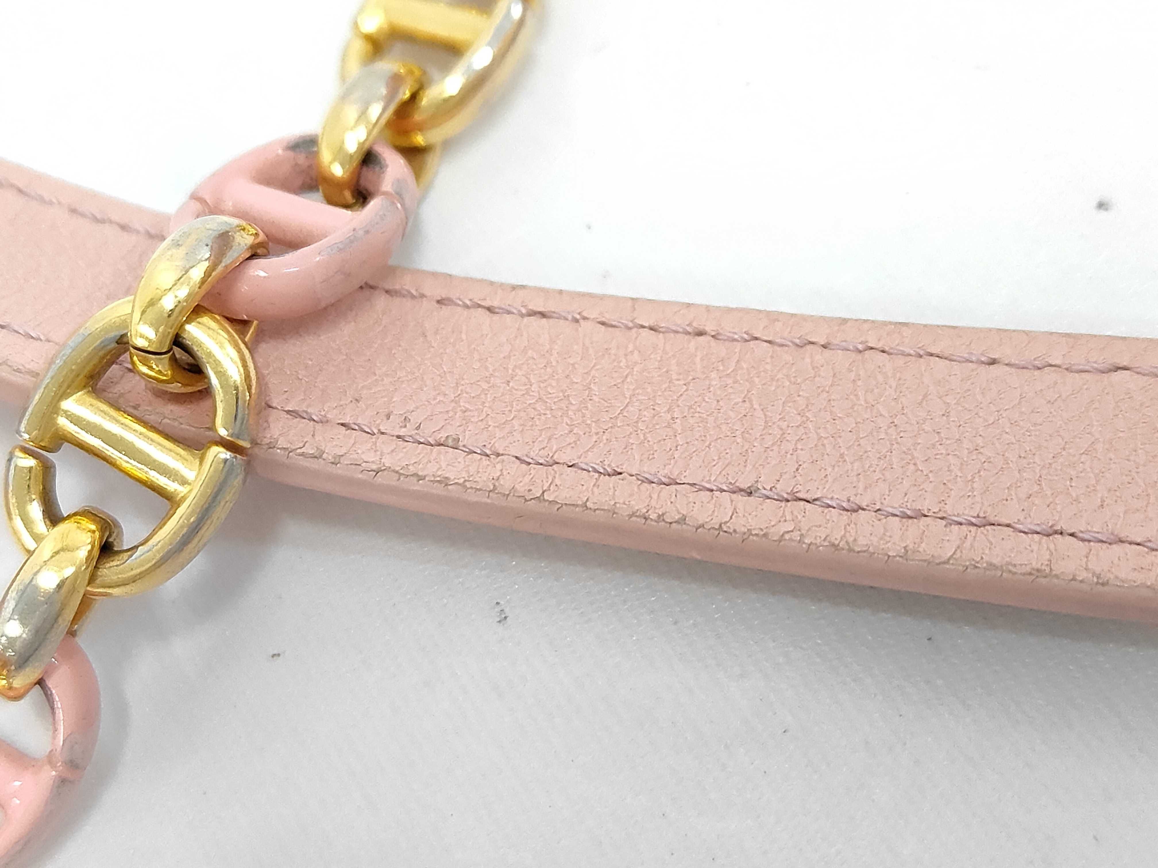 Christian Miss Caro Cannage Leather Chain Hand Shoulder Bag — view 7