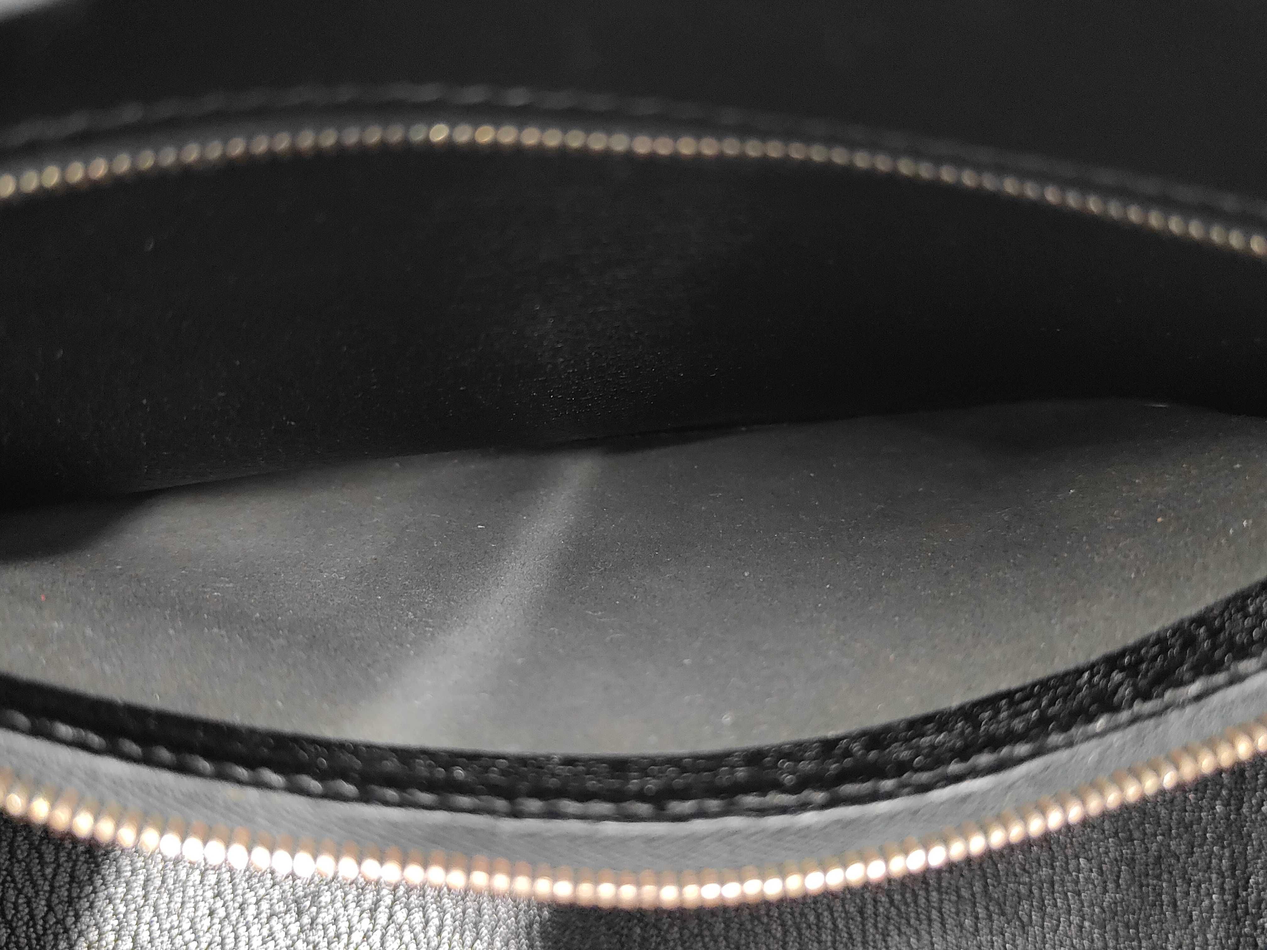 Kelly 32 Box Calf Black Handbag (Side Stitching) — view 12