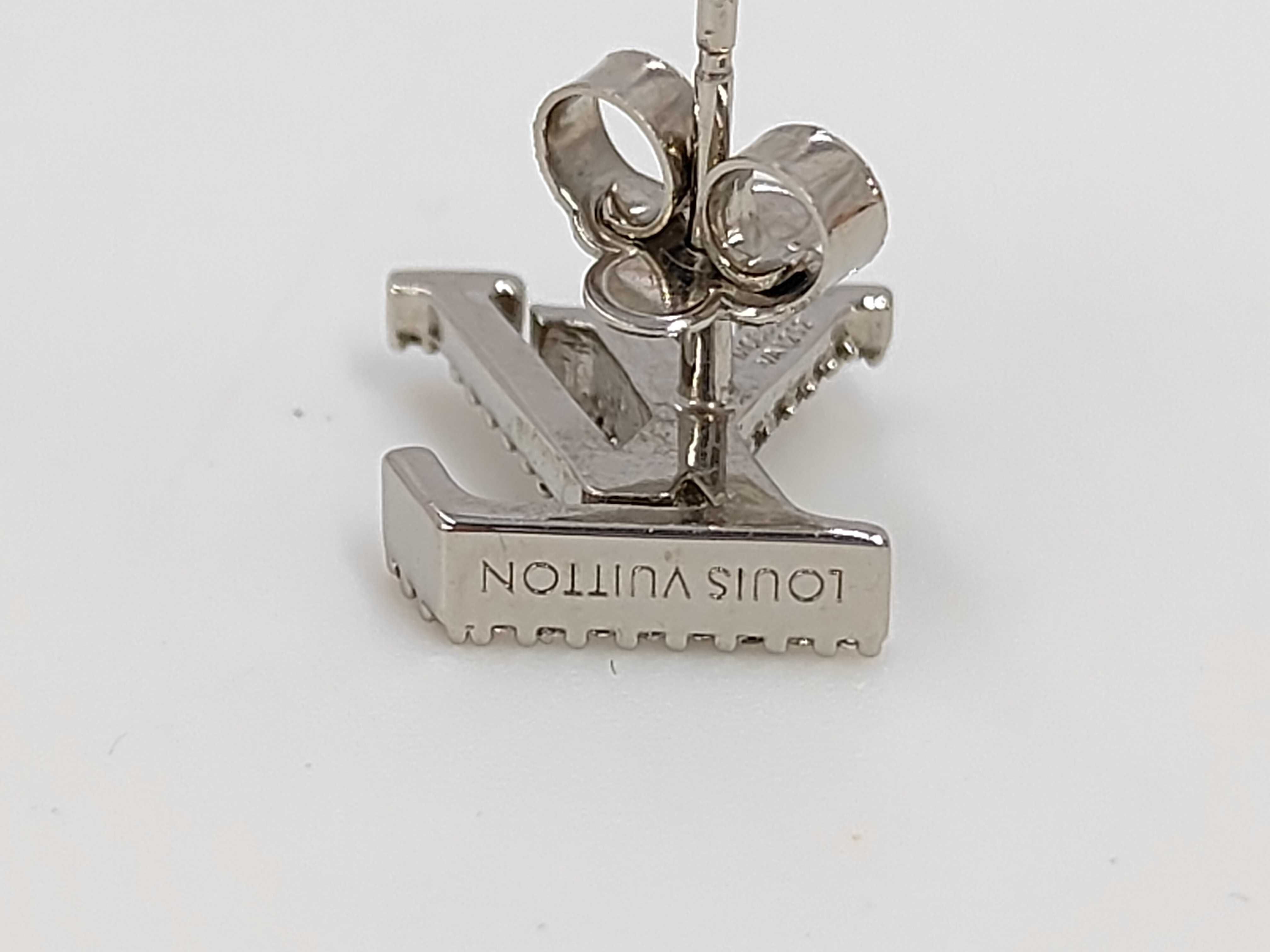 Iconic Strass Silver Earrings — view 3