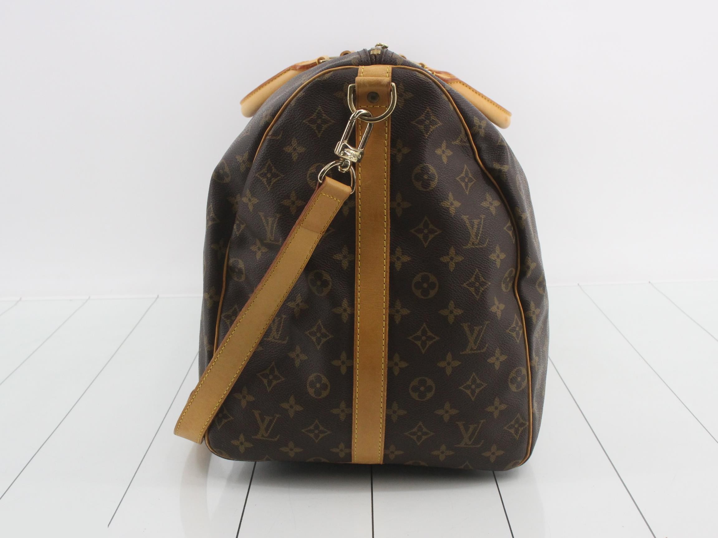 Keepall Bandoulière 60 with shoulder strap — view 3