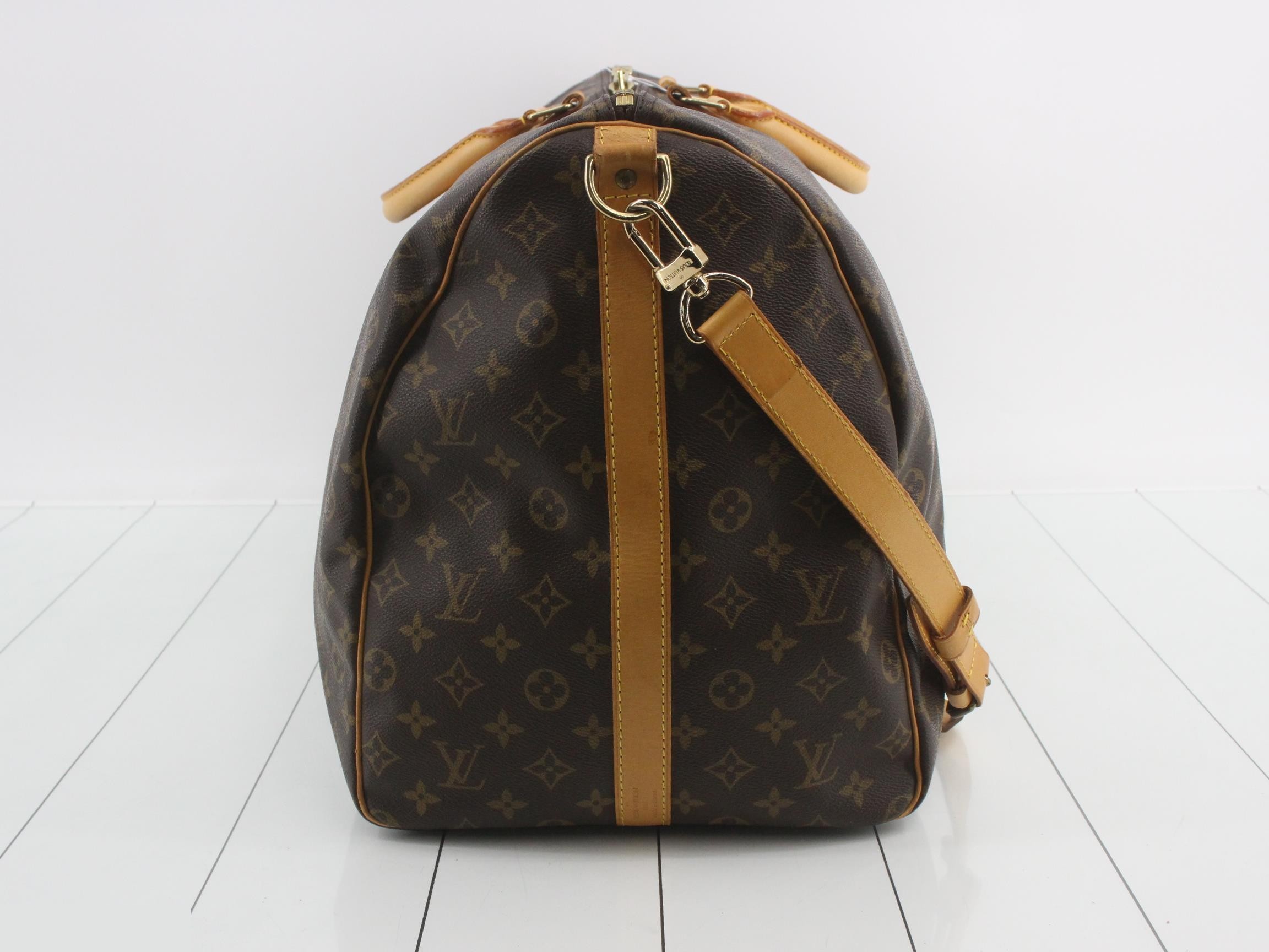 Keepall Bandoulière 60 with shoulder strap — view 4