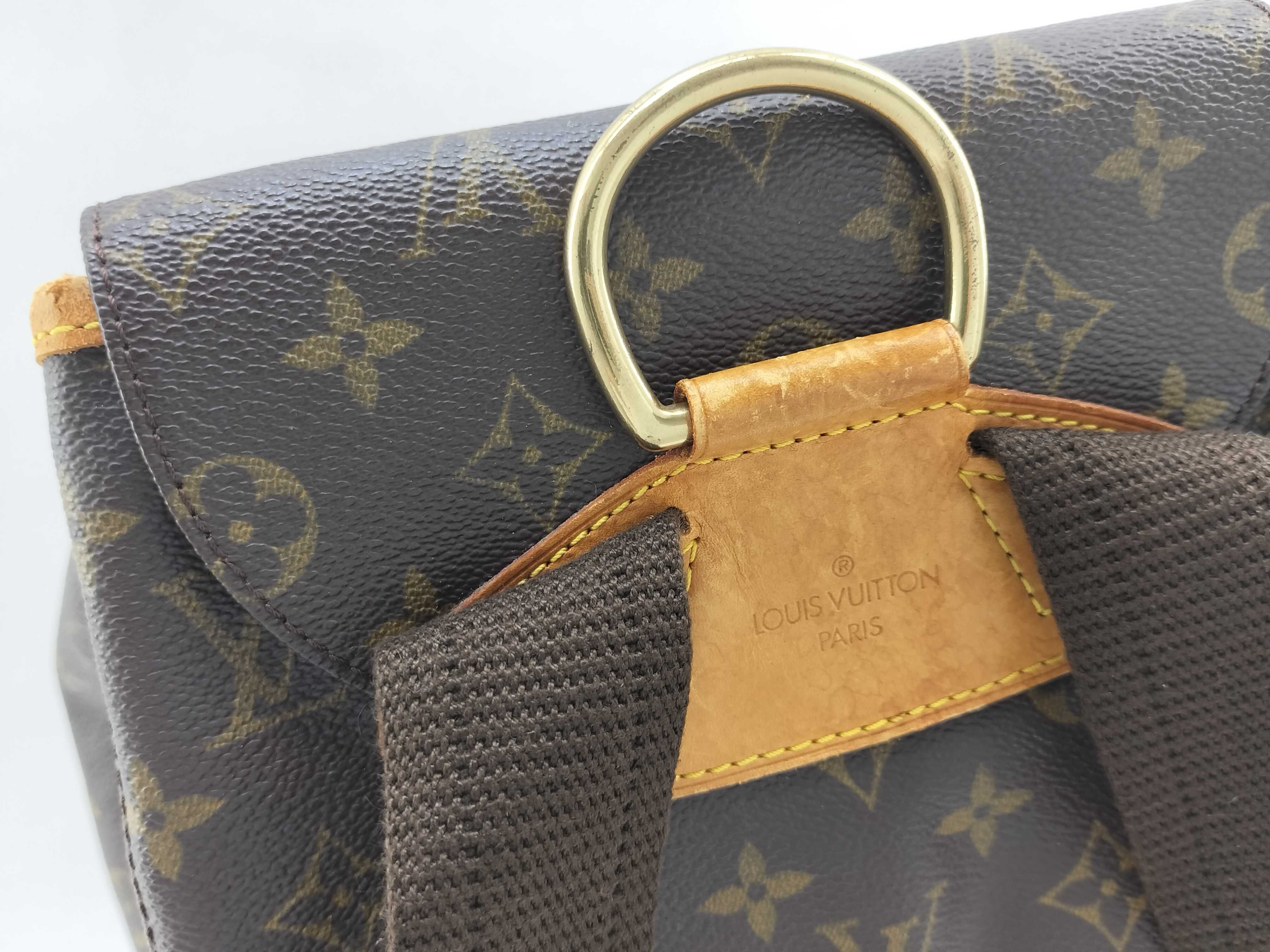 Monogram Montsouris GM Backpack — view 3