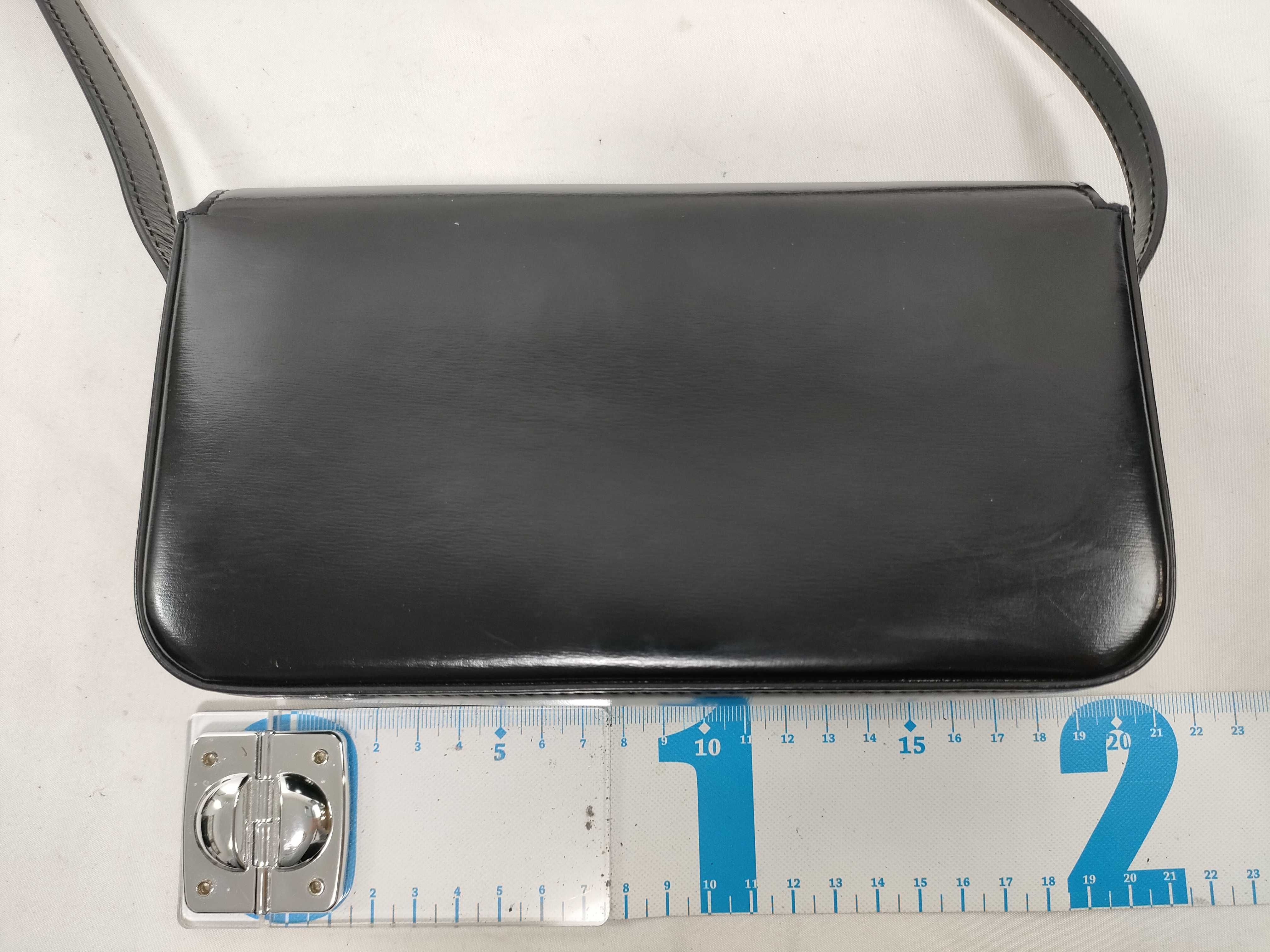 Triomphe Teen Leather Shoulder Bag — view 2