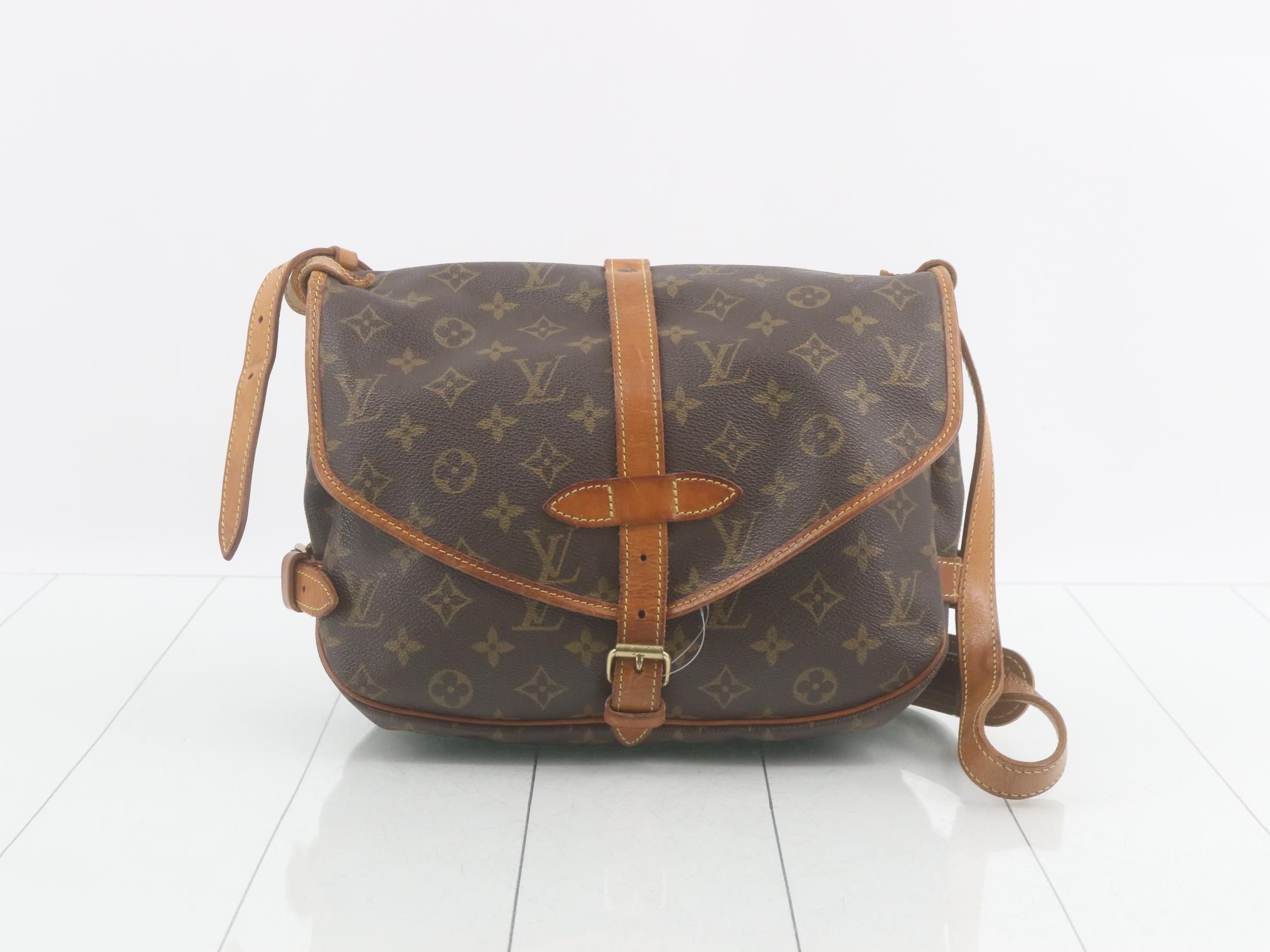 Monogram Shoulder Bag Saumur