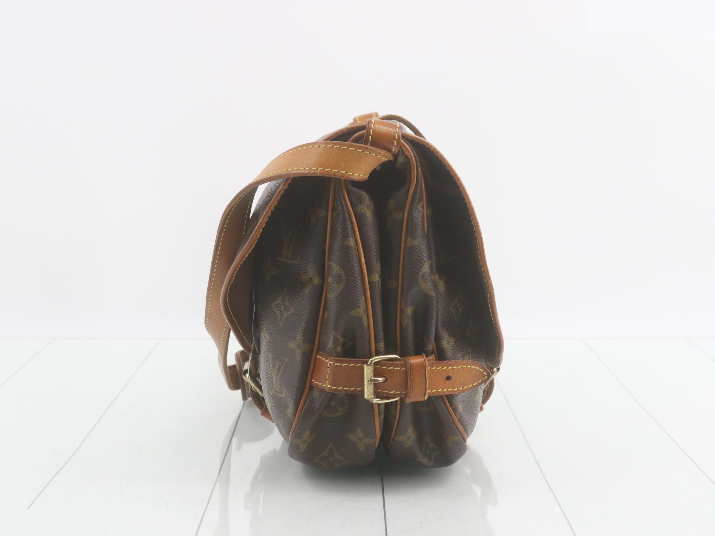 Monogram Shoulder Bag Saumur — view 3