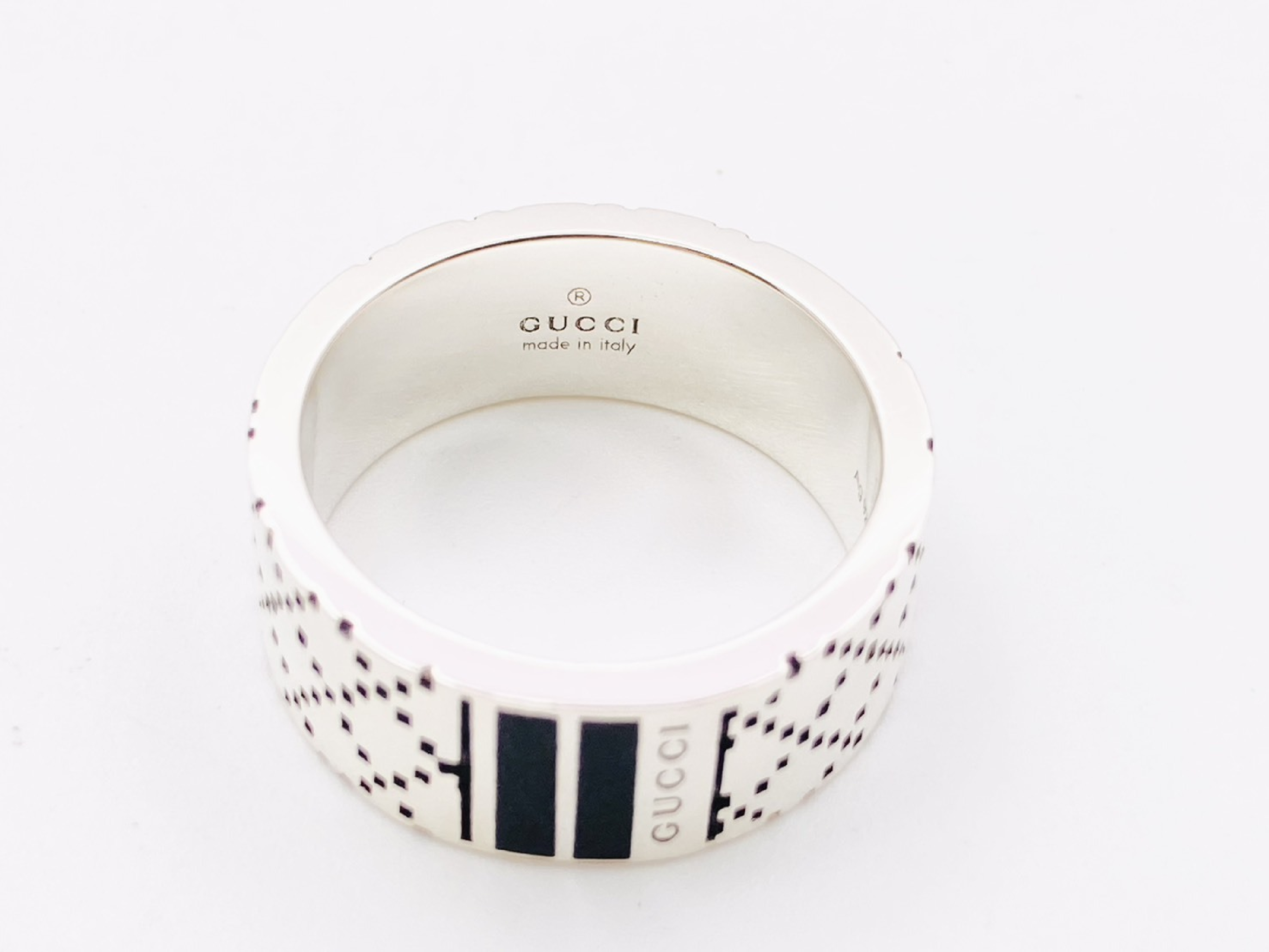 Diamantissima Ring #17 925 Silver x Black Ring — view 2