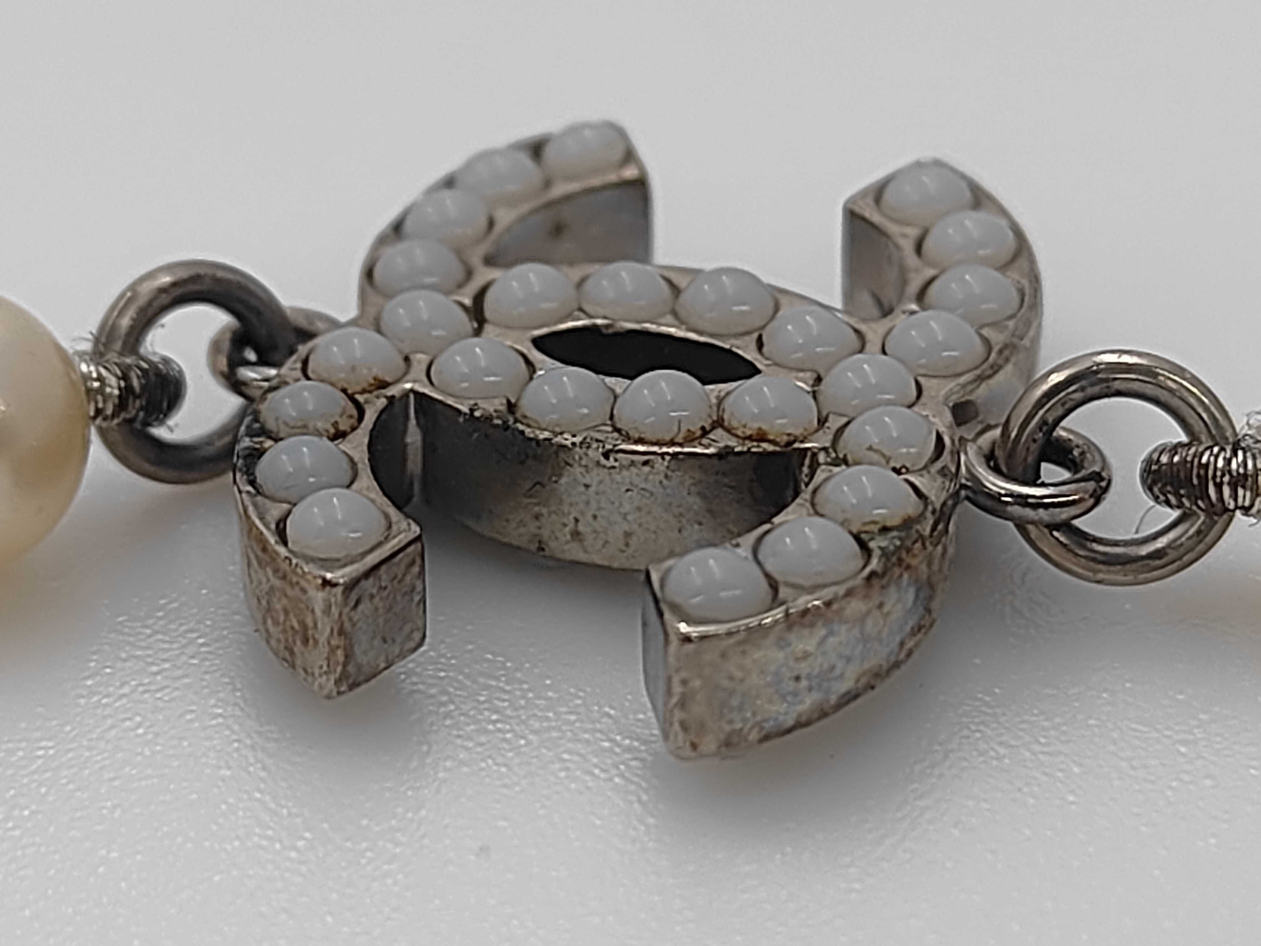 necklace, Coco Mark pearl long necklace. — view 7