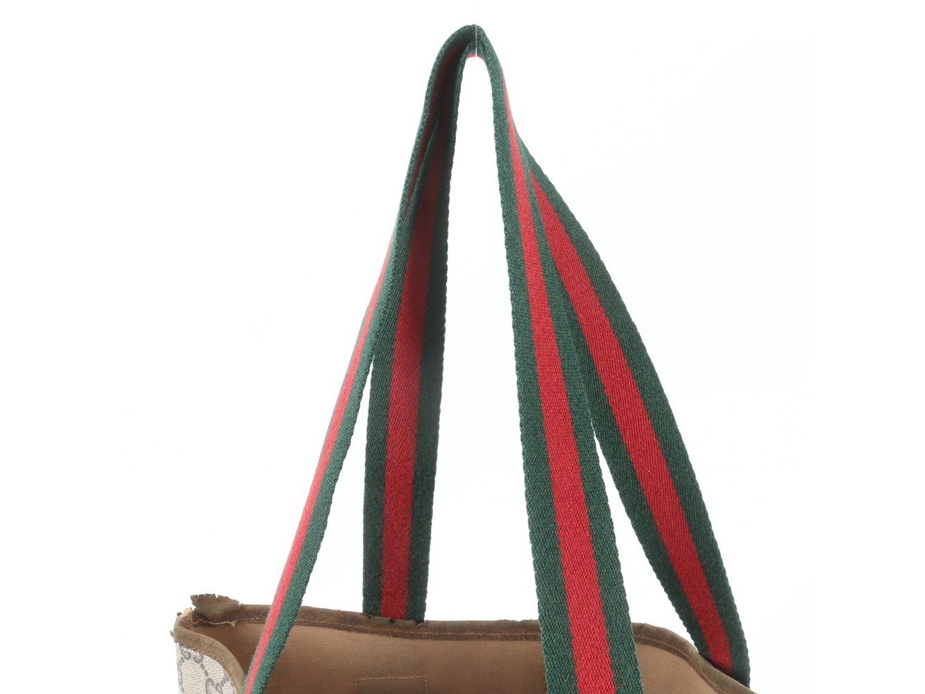 Sherry Line GG Plus Leather Tote Bag Shoulder Bag — view 2