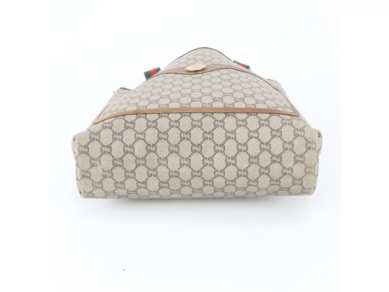 Sherry Line GG Plus Leather Tote Bag Shoulder Bag — view 6
