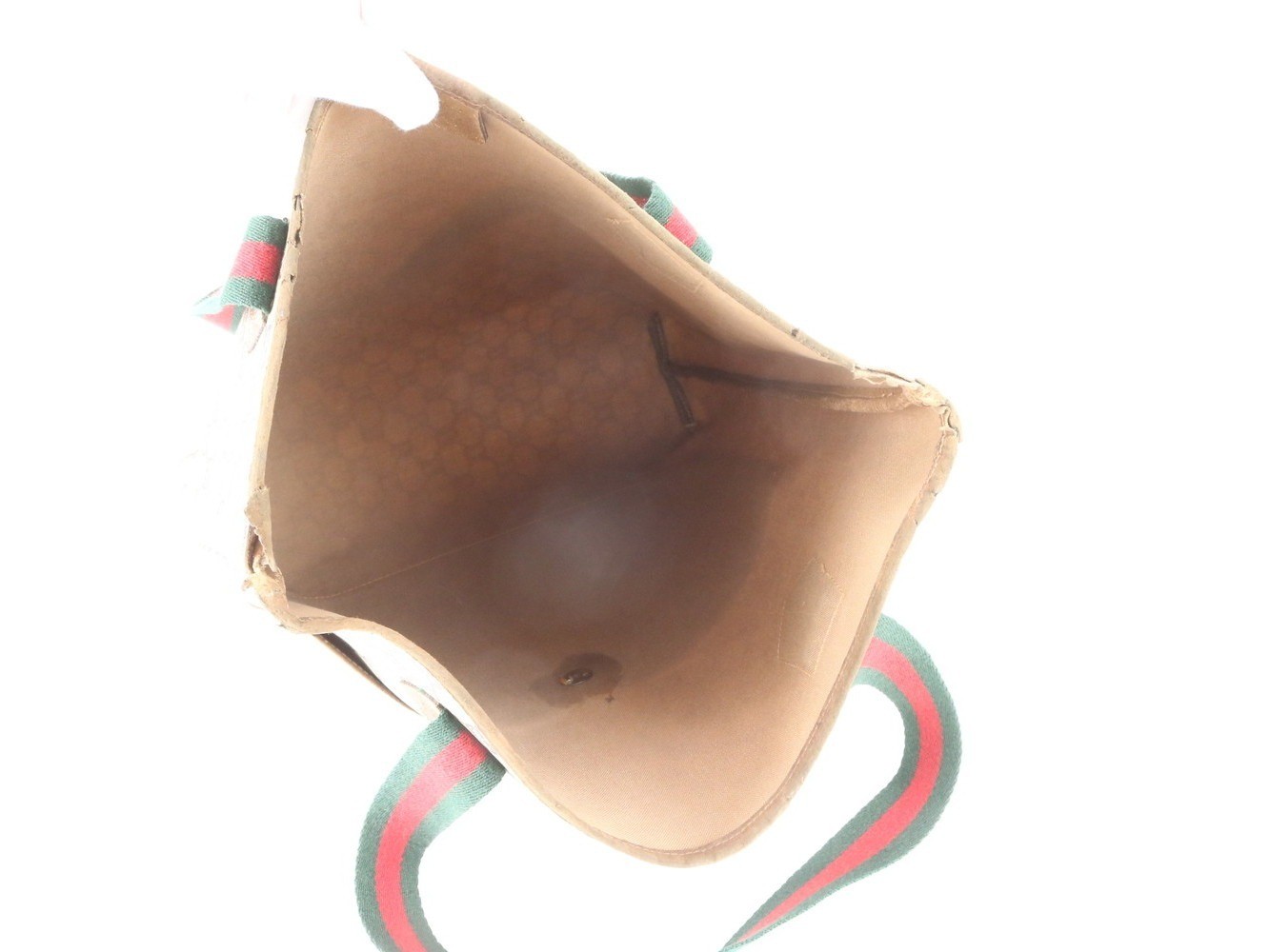 Sherry Line GG Plus Leather Tote Bag Shoulder Bag — view 7