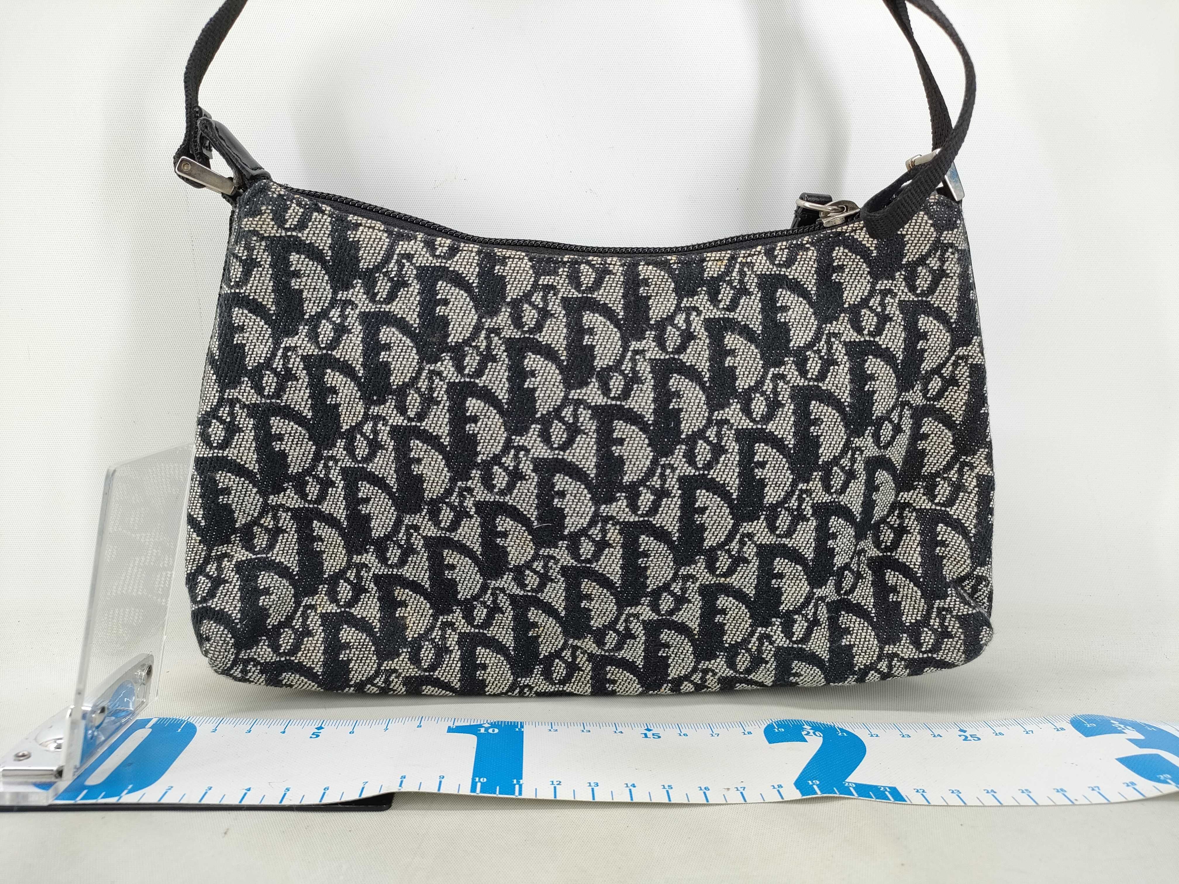 Trotter Pattern Vintage Accessory Pouch Handbag — view 2