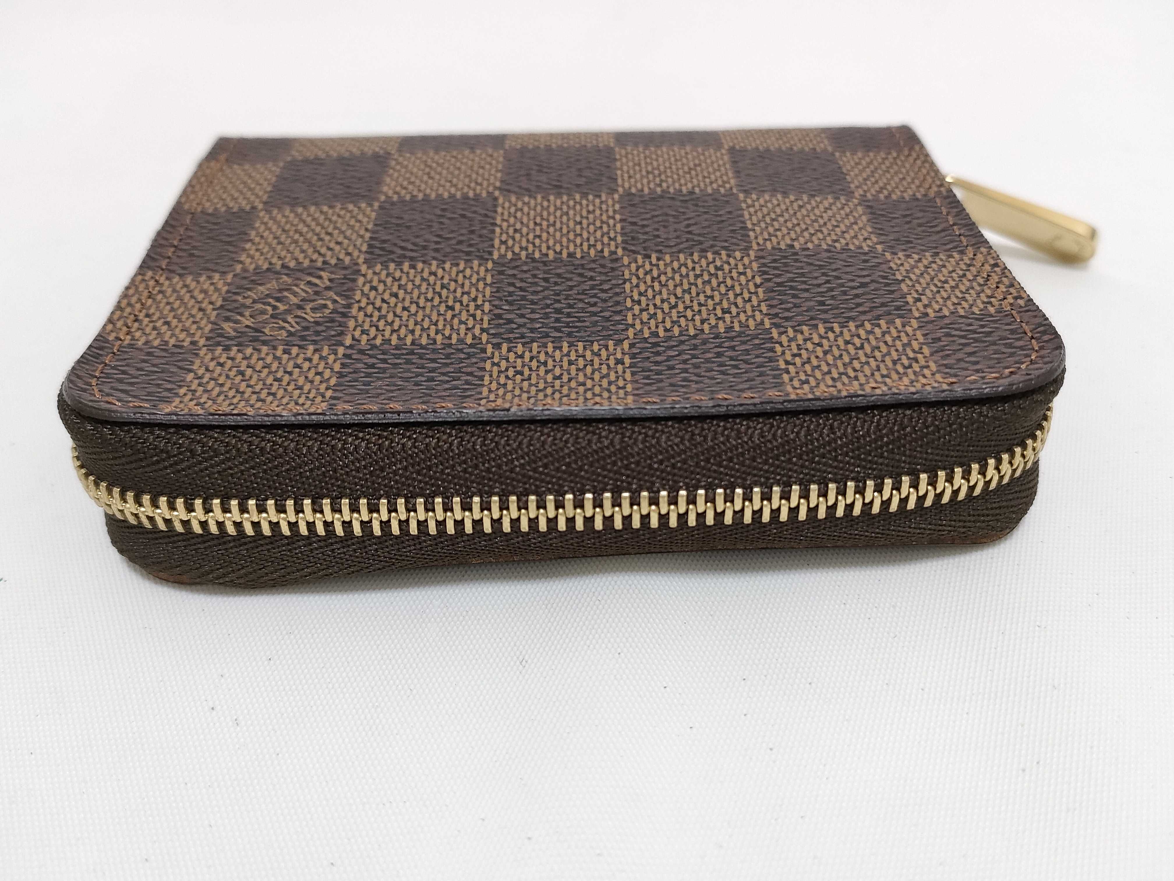 Damier Zippy Coin Purse Brown N63070 CT0029 Coin Case — view 6