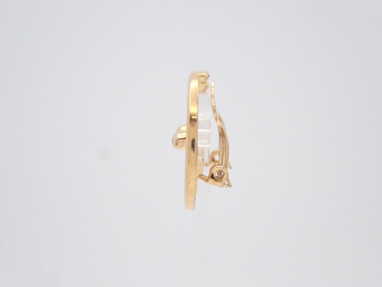 Coco Turnlock Gold Earrings — view 3
