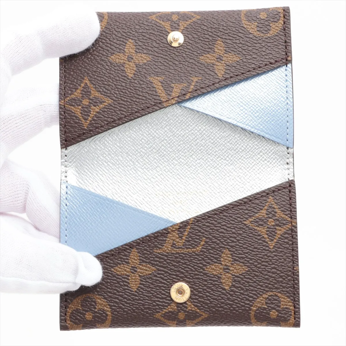 Monogram Porto Cult Slim M26900 Brown Card Case RFID Reactive — view 3