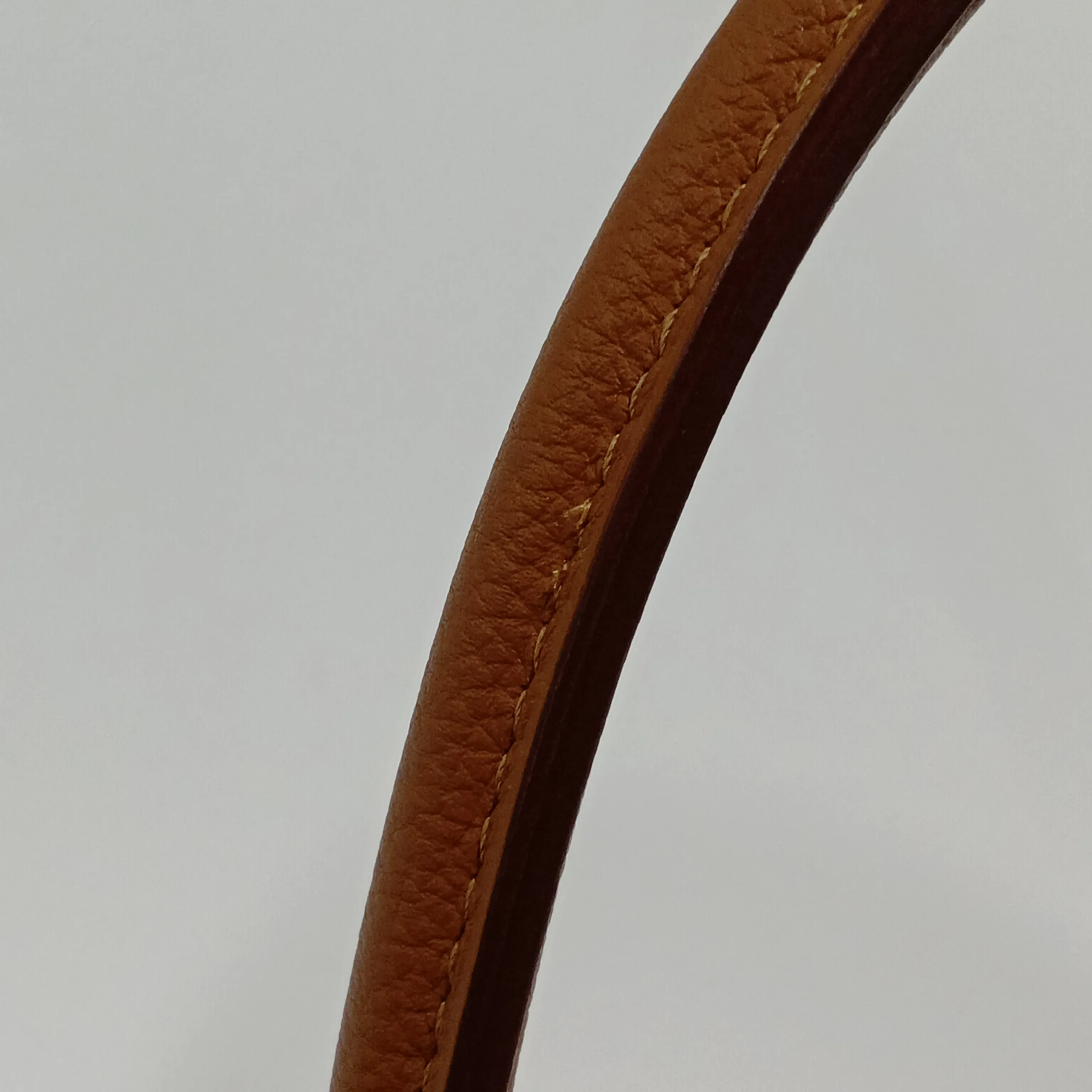 [Individually packaged] Hermes Birkin 30 Retournée Officer Togo x Veau Swift Gold x Jaune Ambre Silver Hardware C: 2018 — view 15