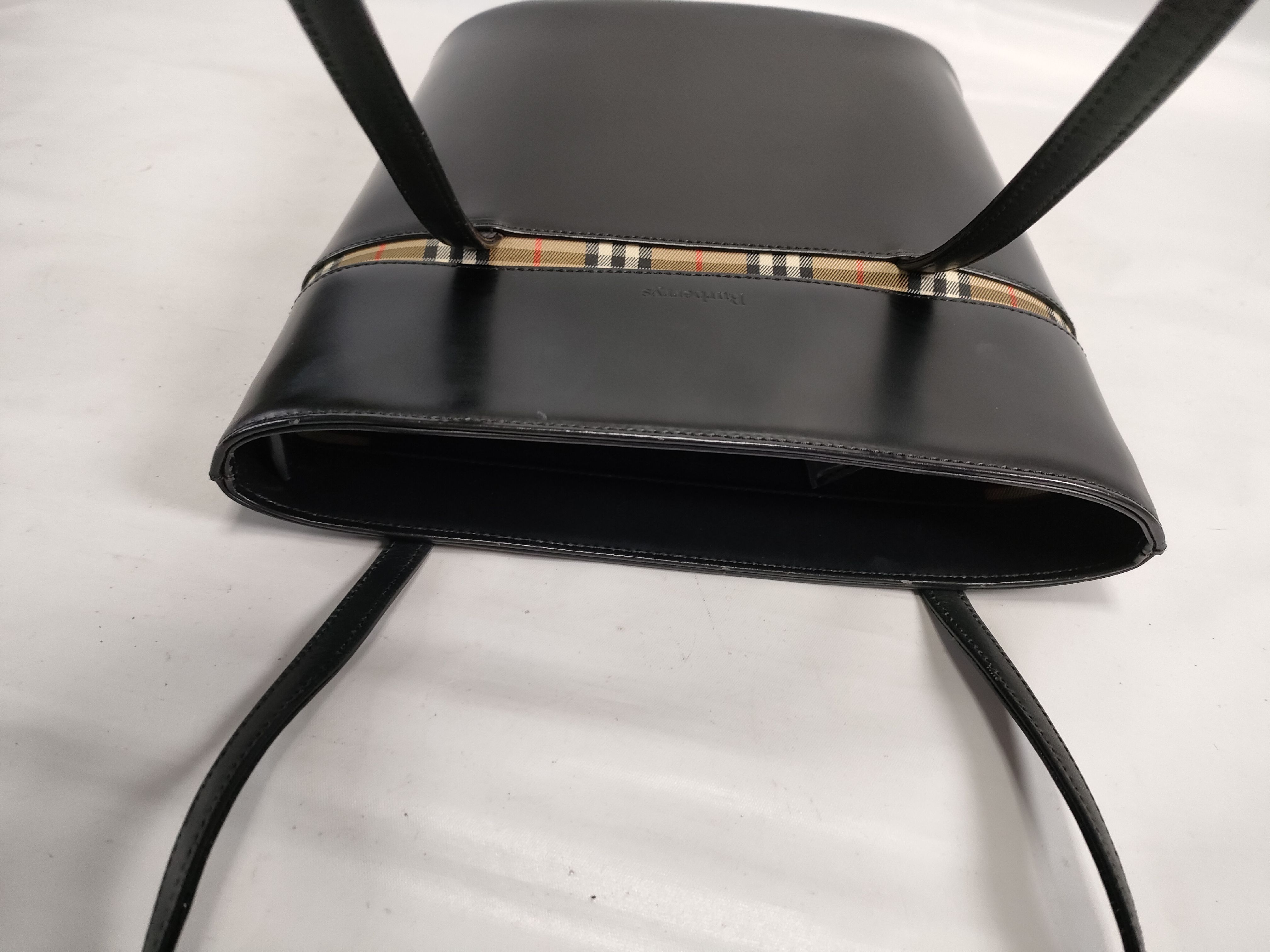 Leather Tote Bag (Black) — view 8