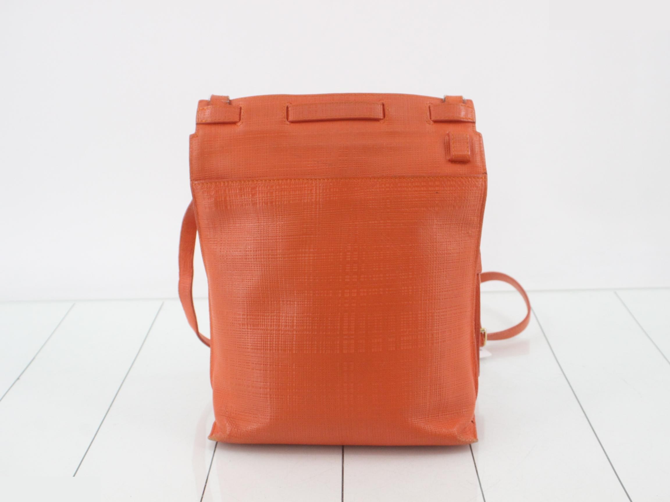 orange shoulder bag — view 2