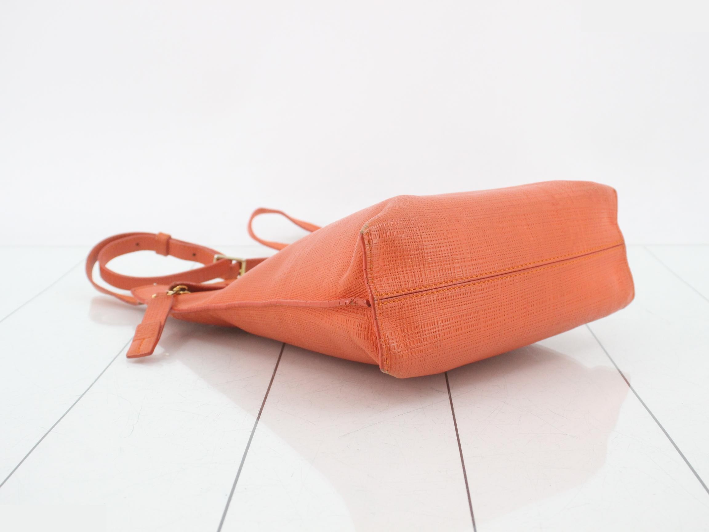 orange shoulder bag — view 5