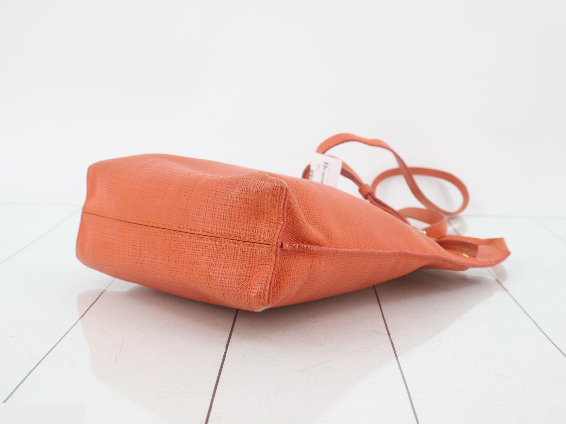 orange shoulder bag — view 6