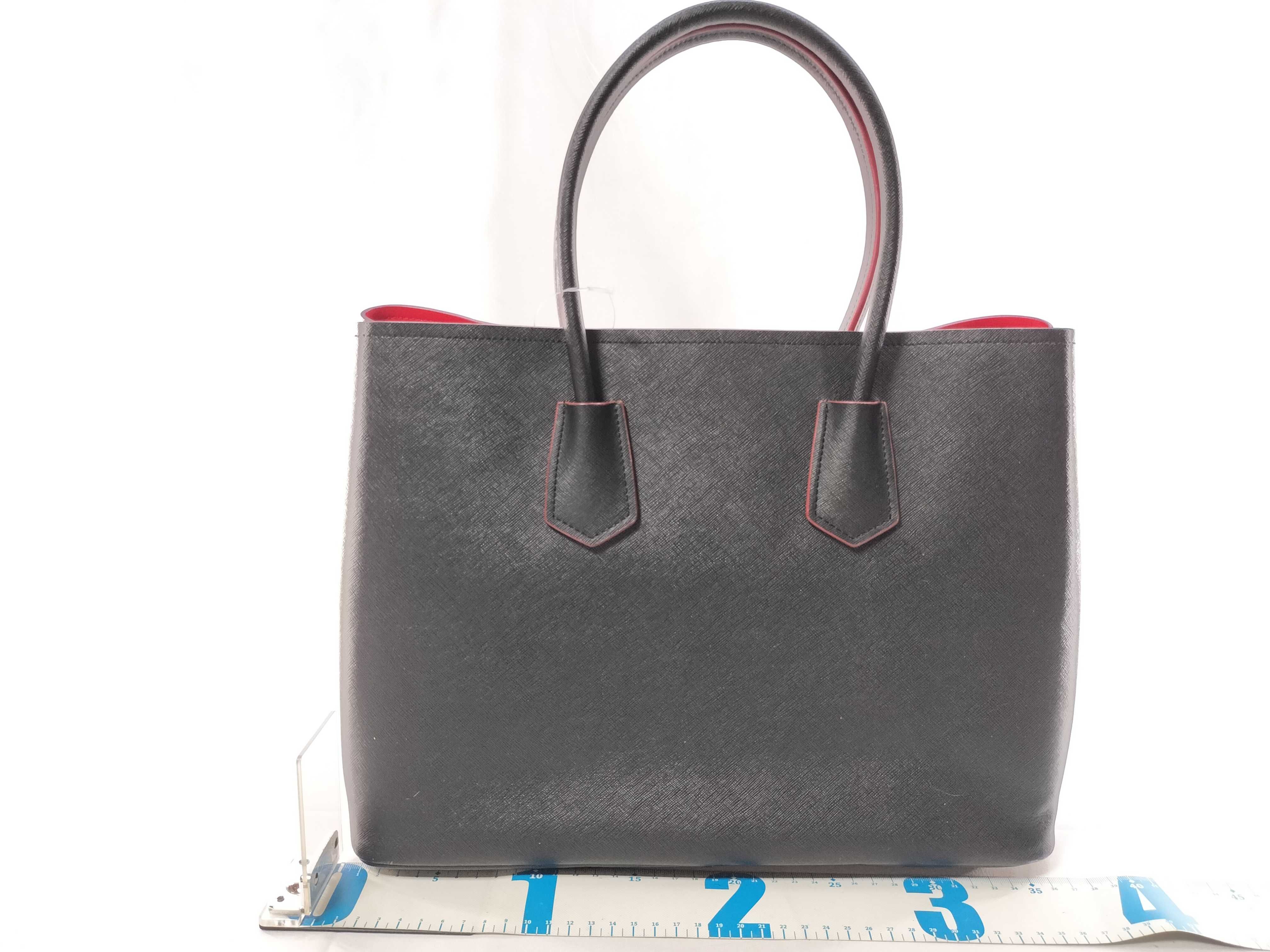 2-way tote bag, two-tone tote bag — view 2
