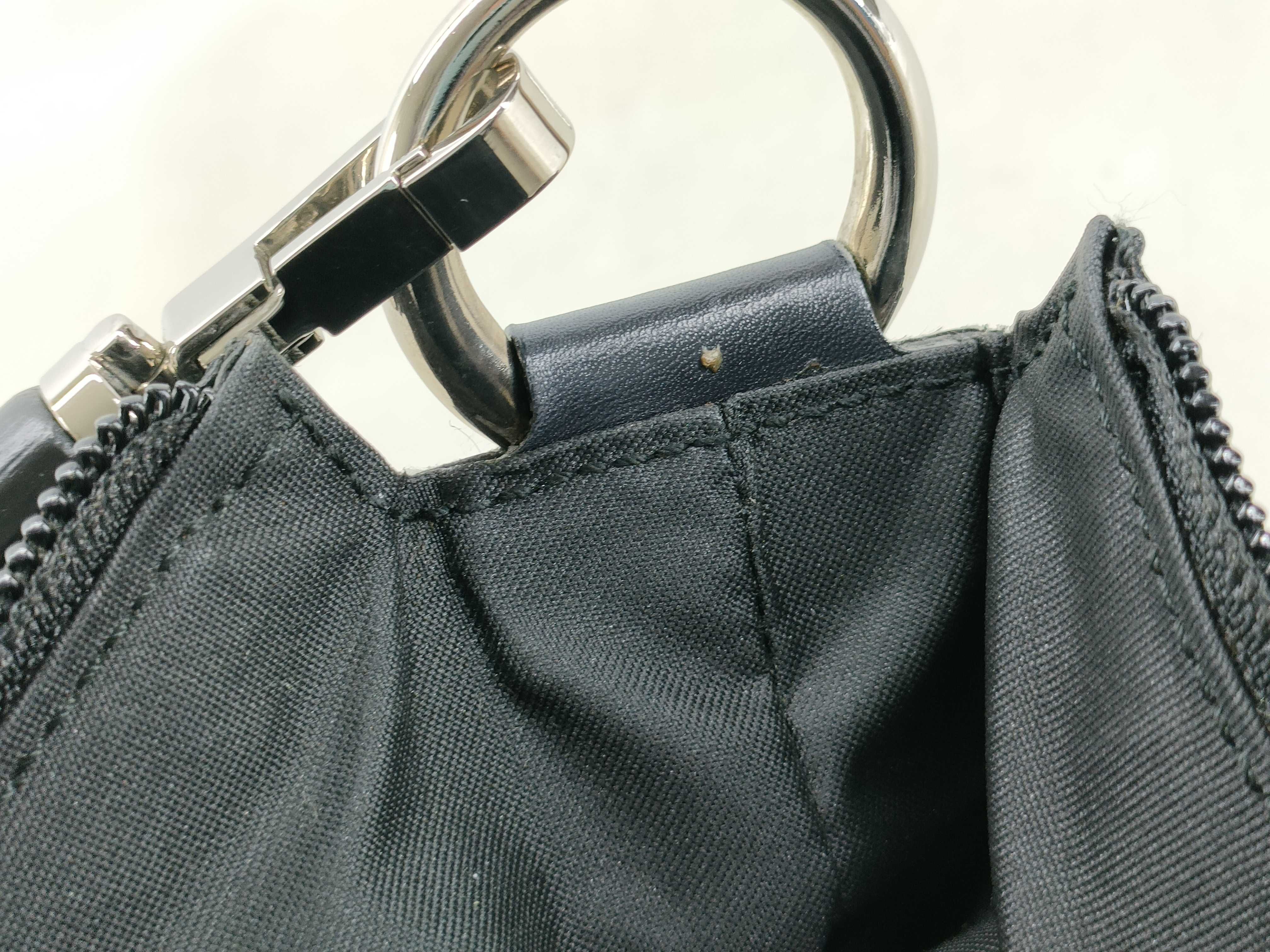 Bamboo Gucci GG Suede Bamboo Handbag One Shoulder Handbag — view 12