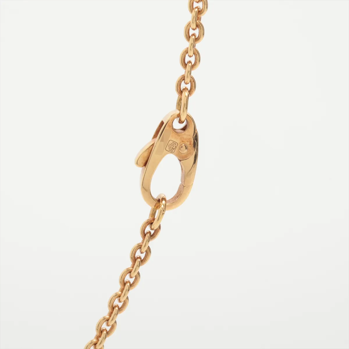 Baby Trinity Pampille Necklace 750 (Yellow Gold x Pink Gold x White Gold) 17.5g DA0880 — view 3