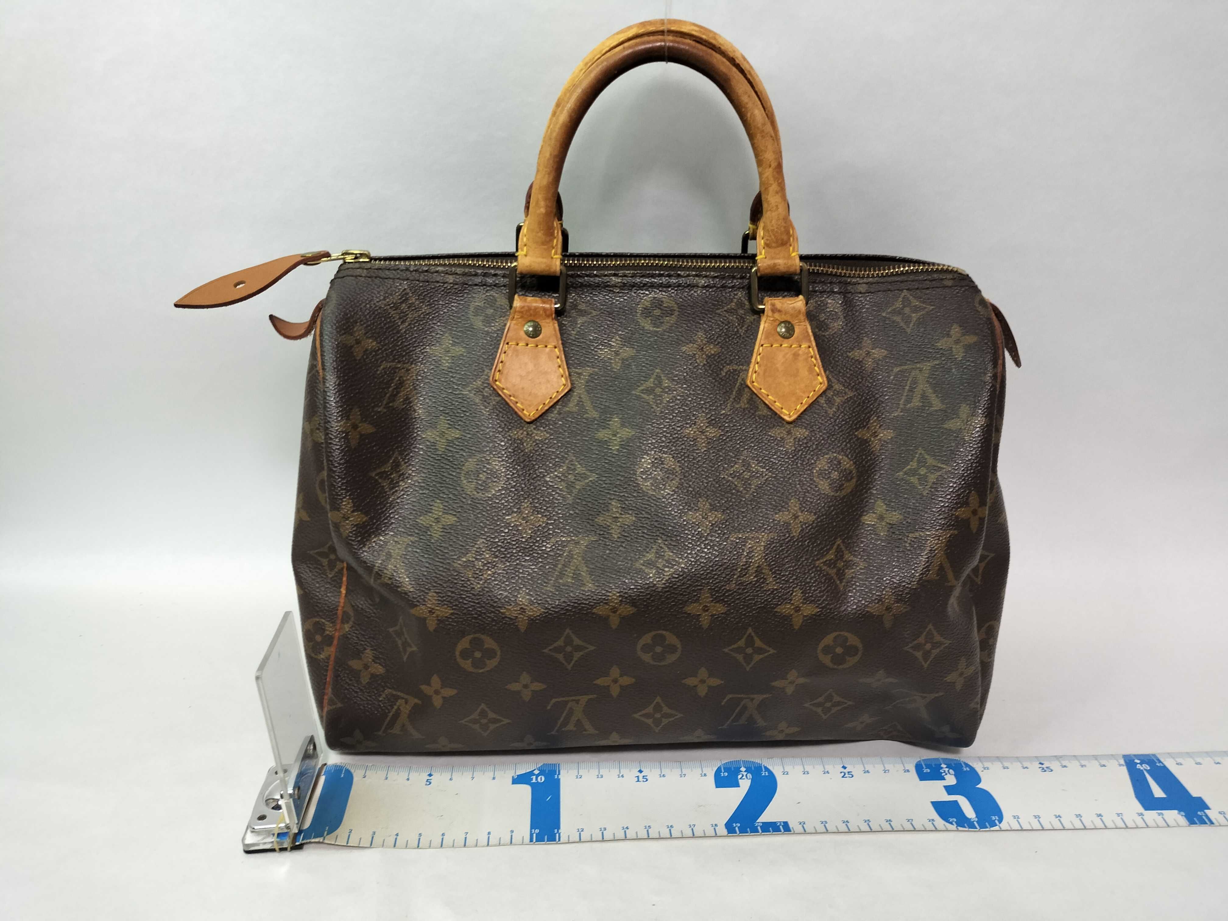 Monogram Louis Vuitton Handbag Monogram Speedy 30 Boston Bag — view 2