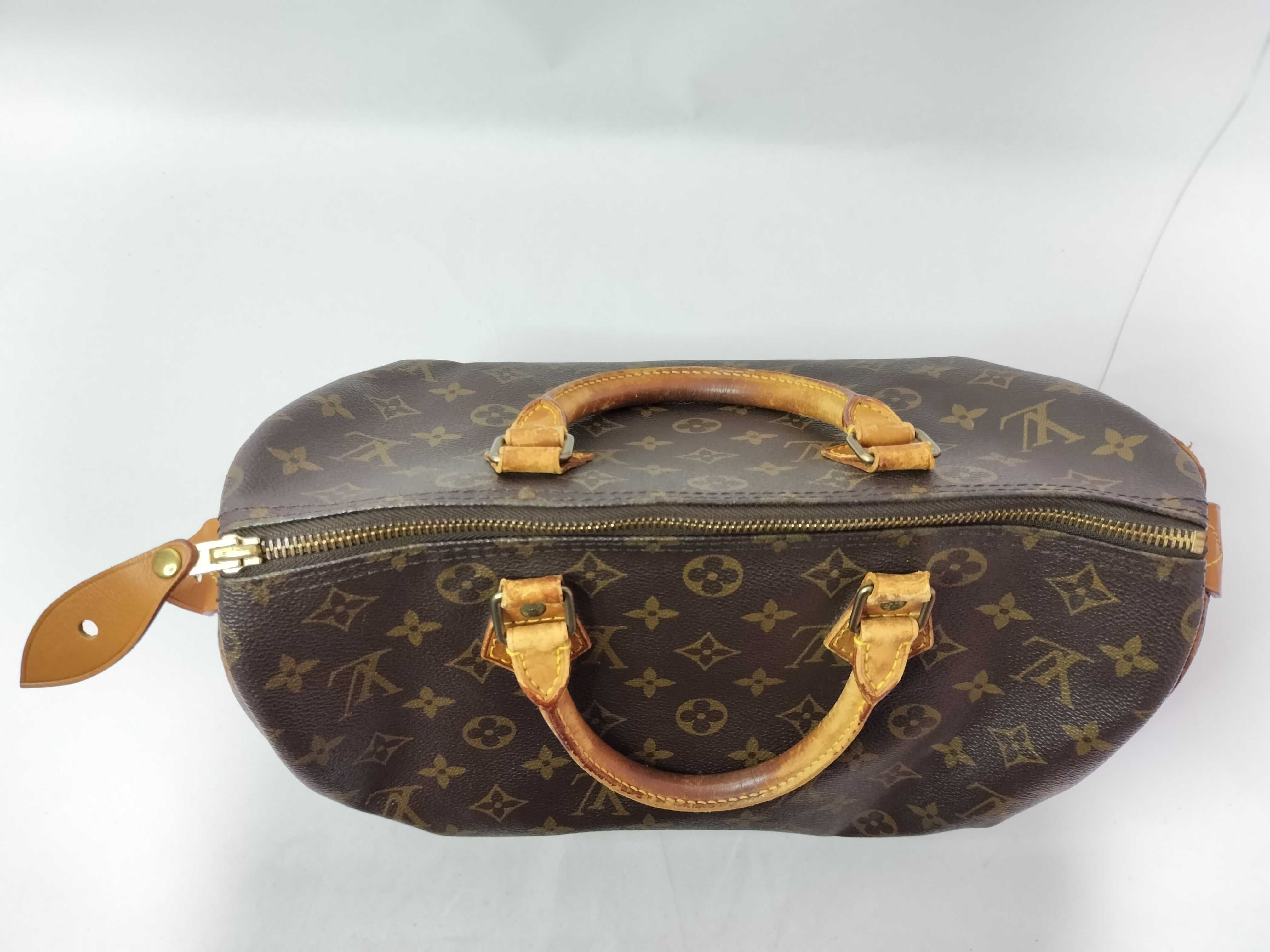 Monogram Louis Vuitton Handbag Monogram Speedy 30 Boston Bag — view 11