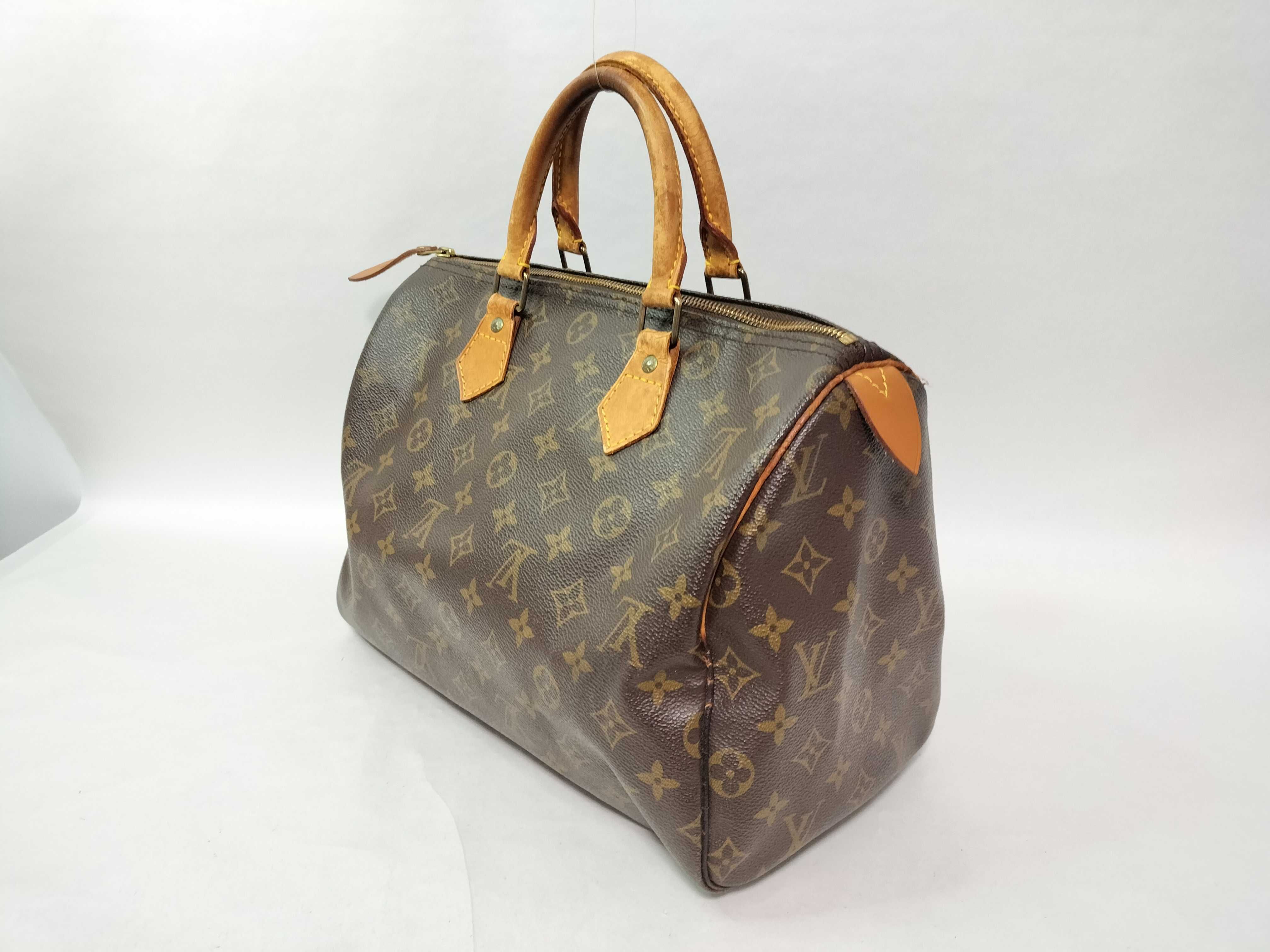 Monogram Louis Vuitton Handbag Monogram Speedy 30 Boston Bag — view 3