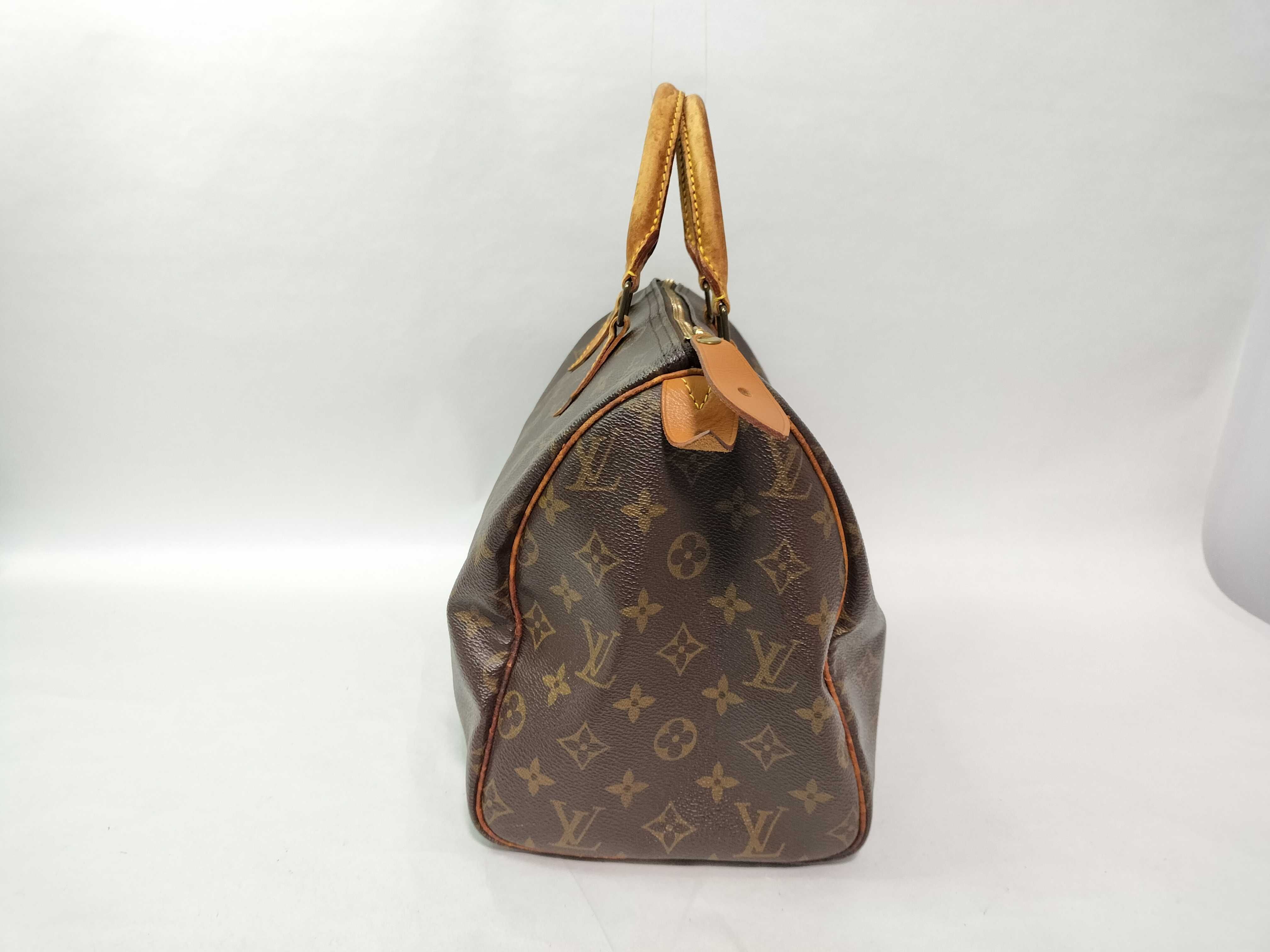 Monogram Louis Vuitton Handbag Monogram Speedy 30 Boston Bag — view 4