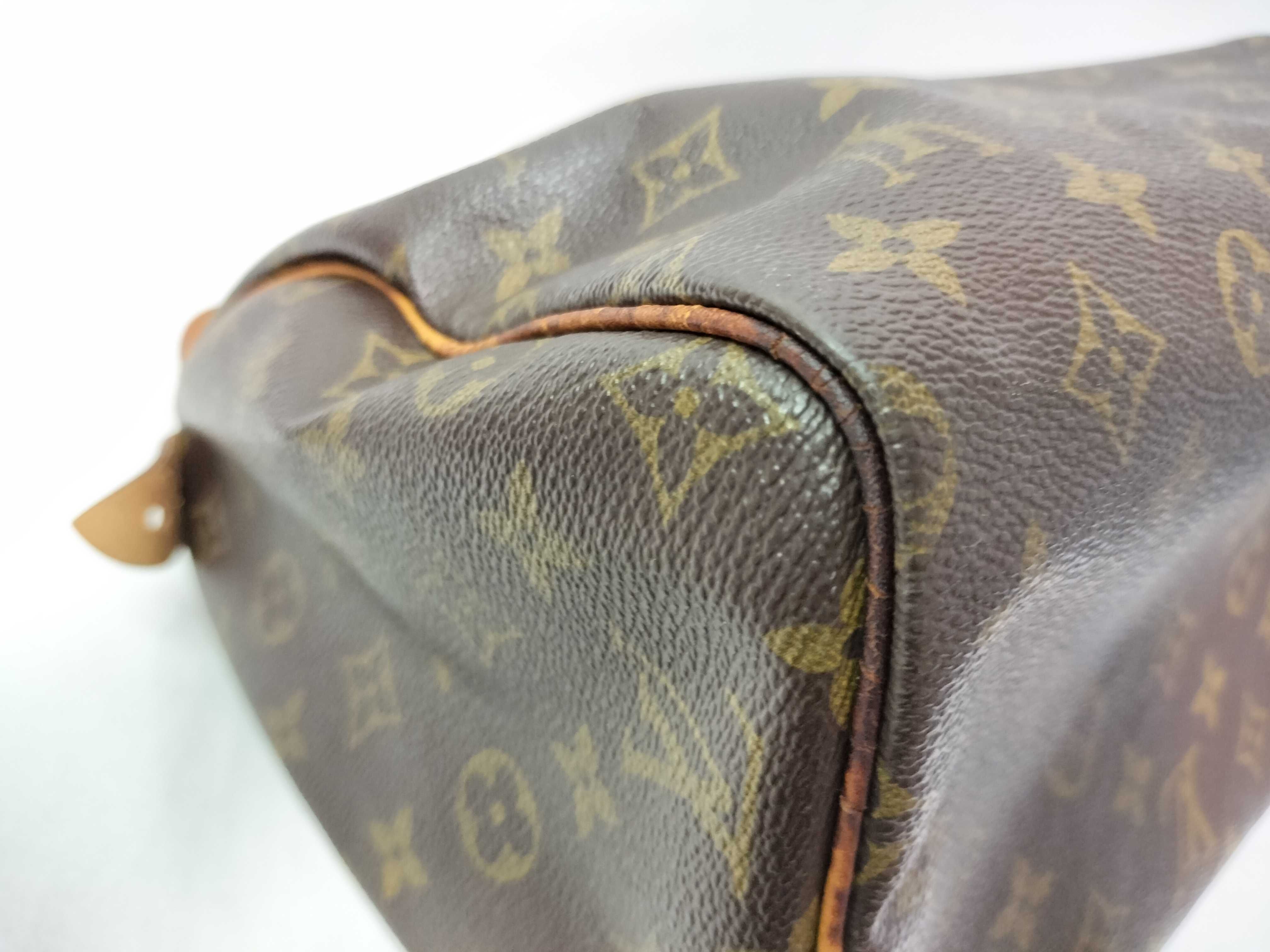 Monogram Louis Vuitton Handbag Monogram Speedy 30 Boston Bag — view 10