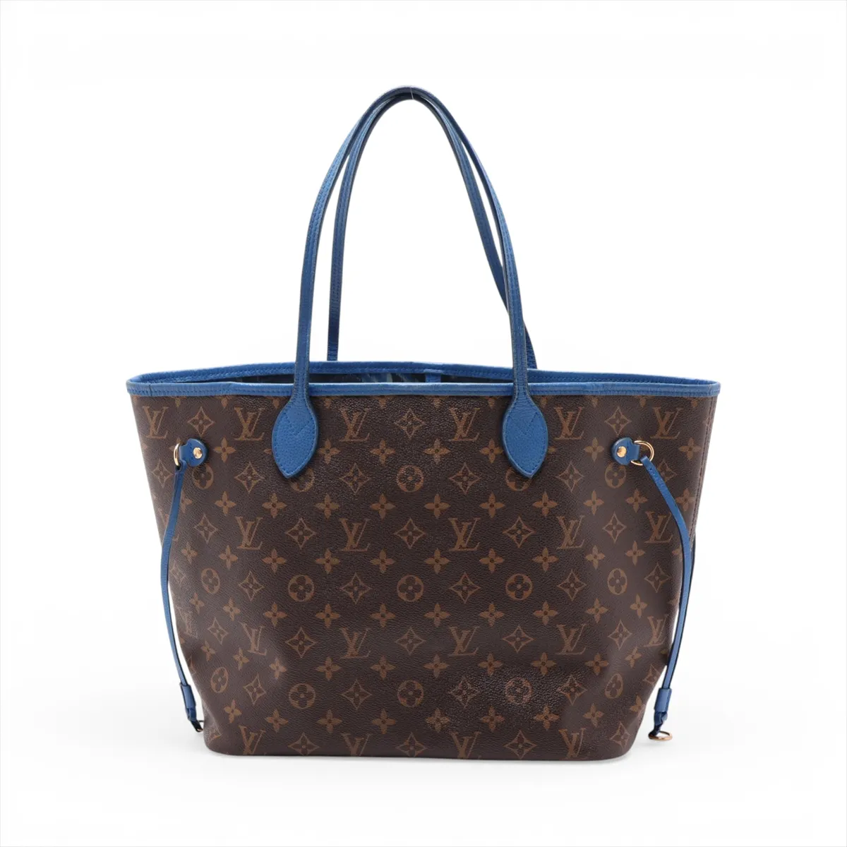 Monogram Ikat Flower Neverfull MM M40938 GI2153 Brown — view 2
