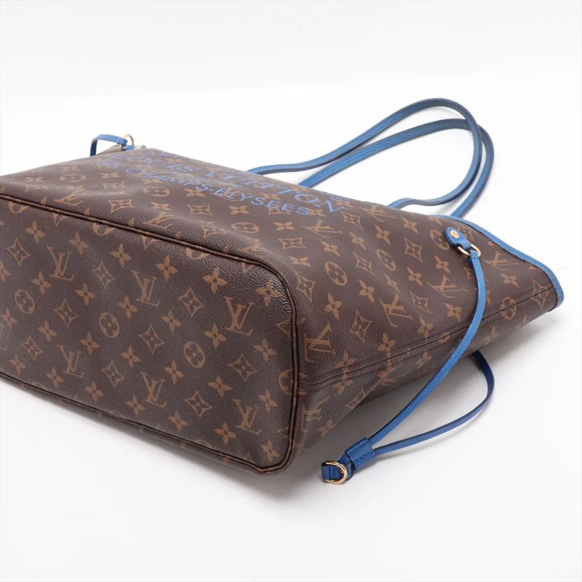 Monogram Ikat Flower Neverfull MM M40938 GI2153 Brown — view 3