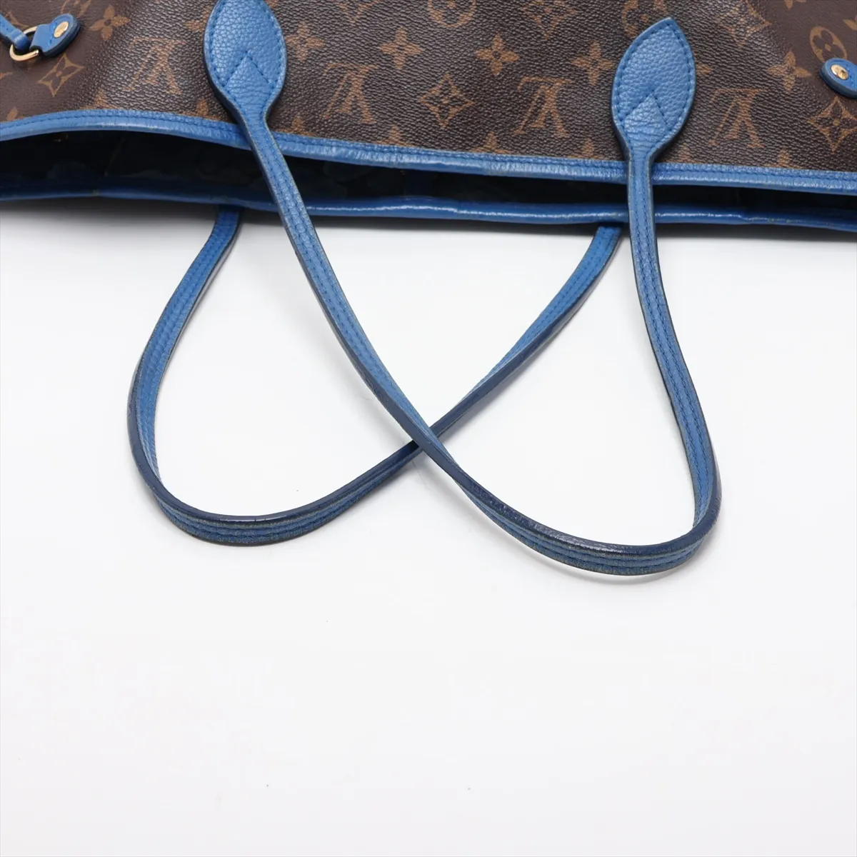 Monogram Ikat Flower Neverfull MM M40938 GI2153 Brown — view 5