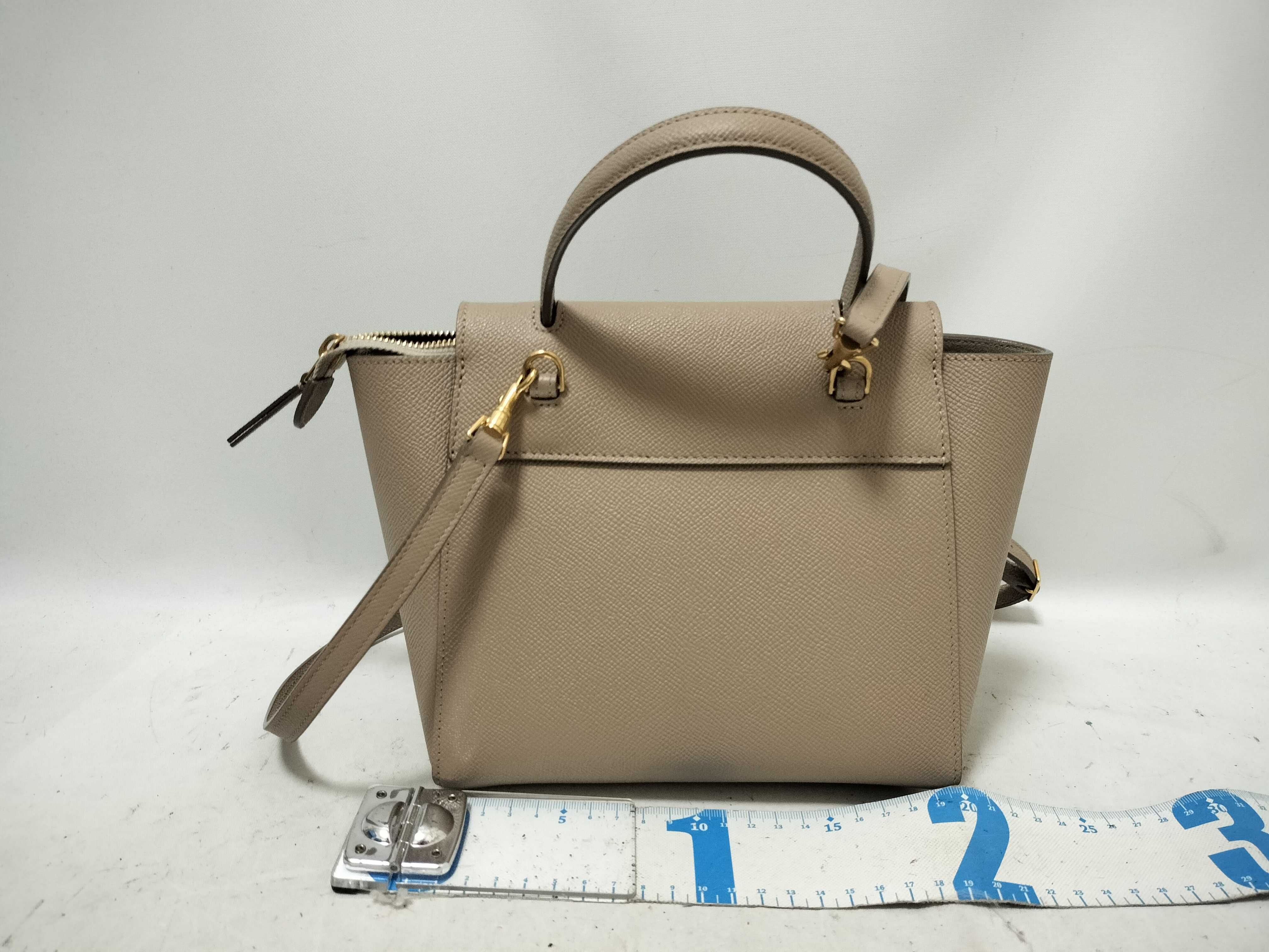 Belt Bag, Beige Handbag — view 2