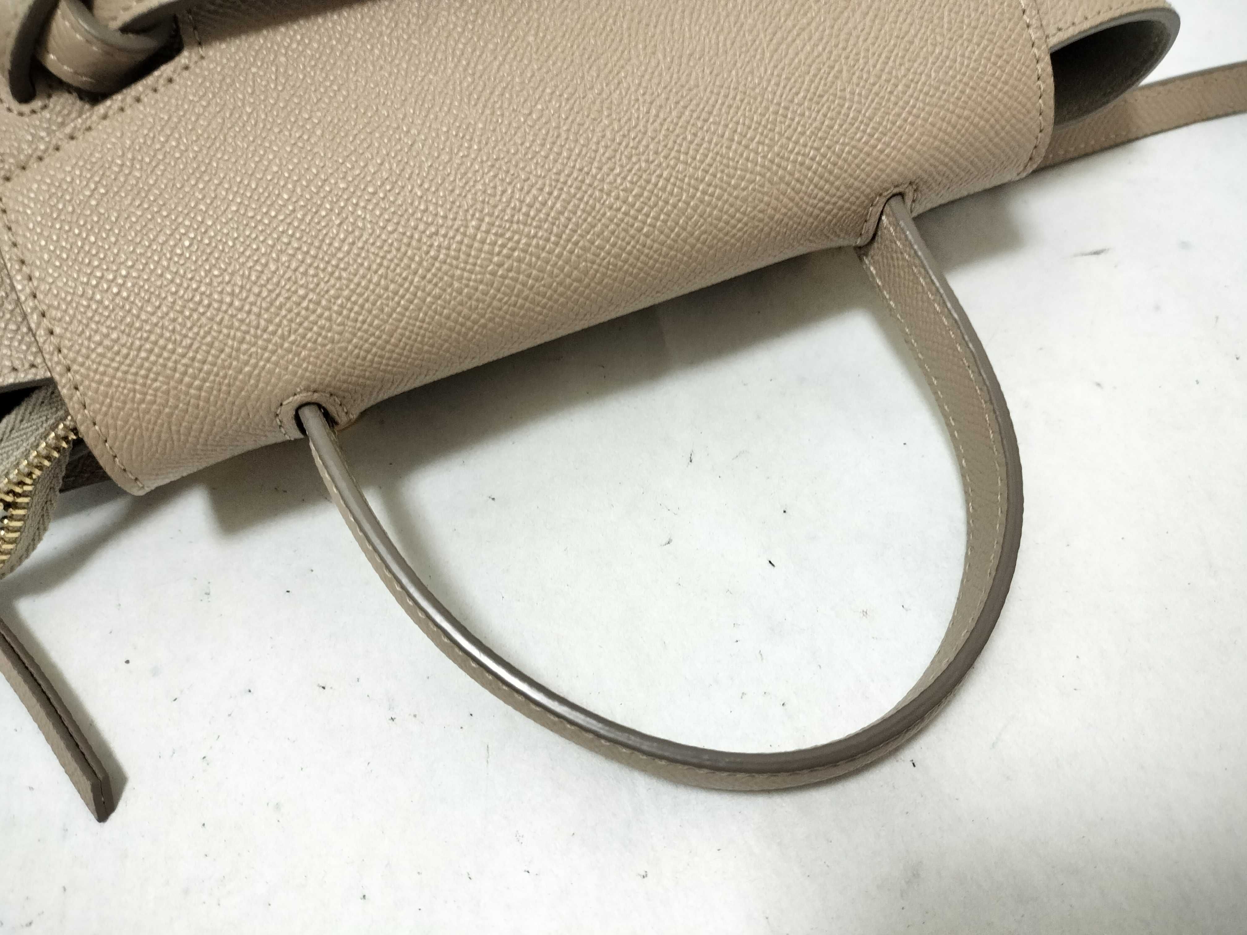 Belt Bag, Beige Handbag — view 3