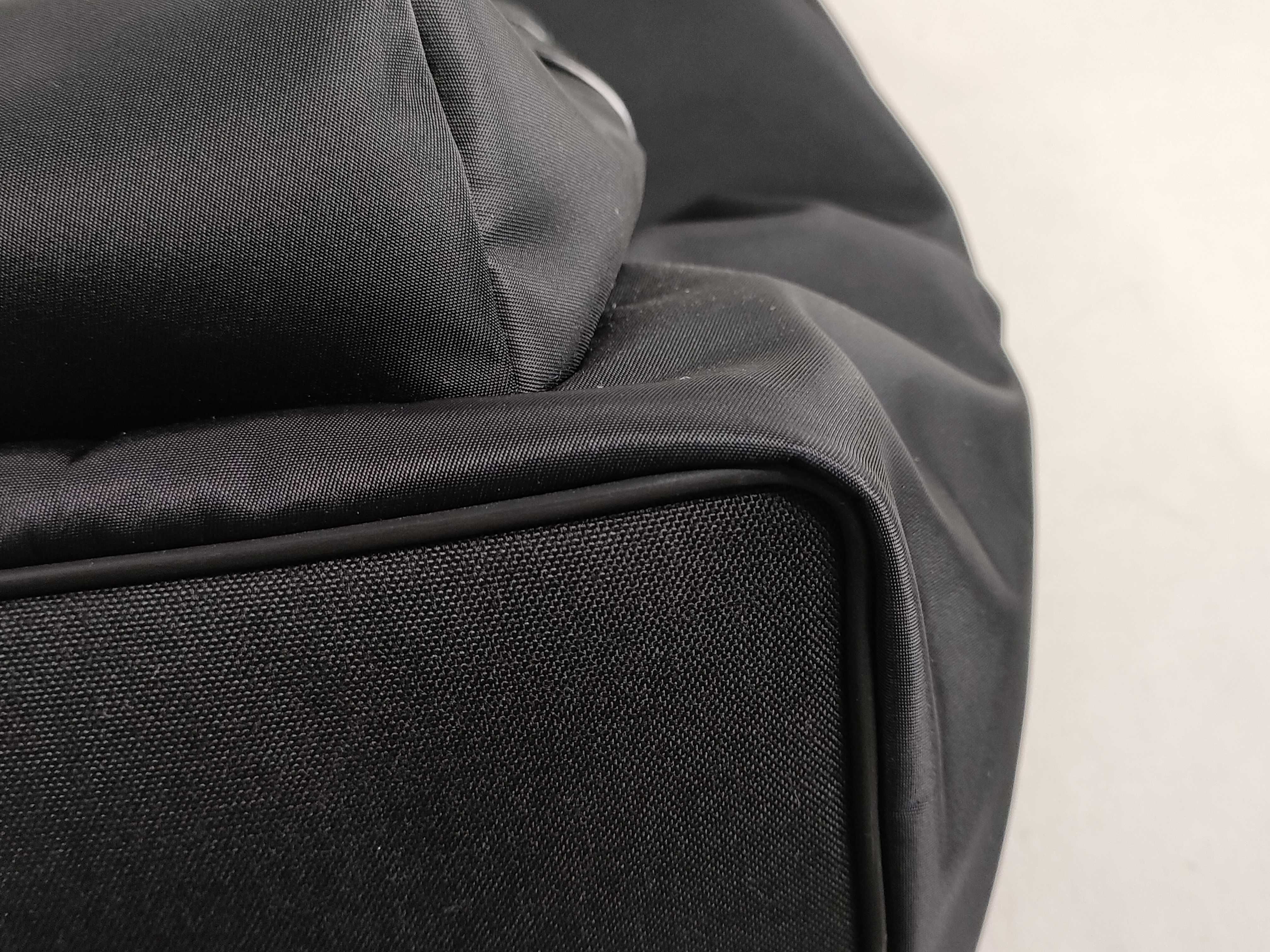 City Canvas x Leather Backpack/Rucksack Black 462807 Backpack — view 6