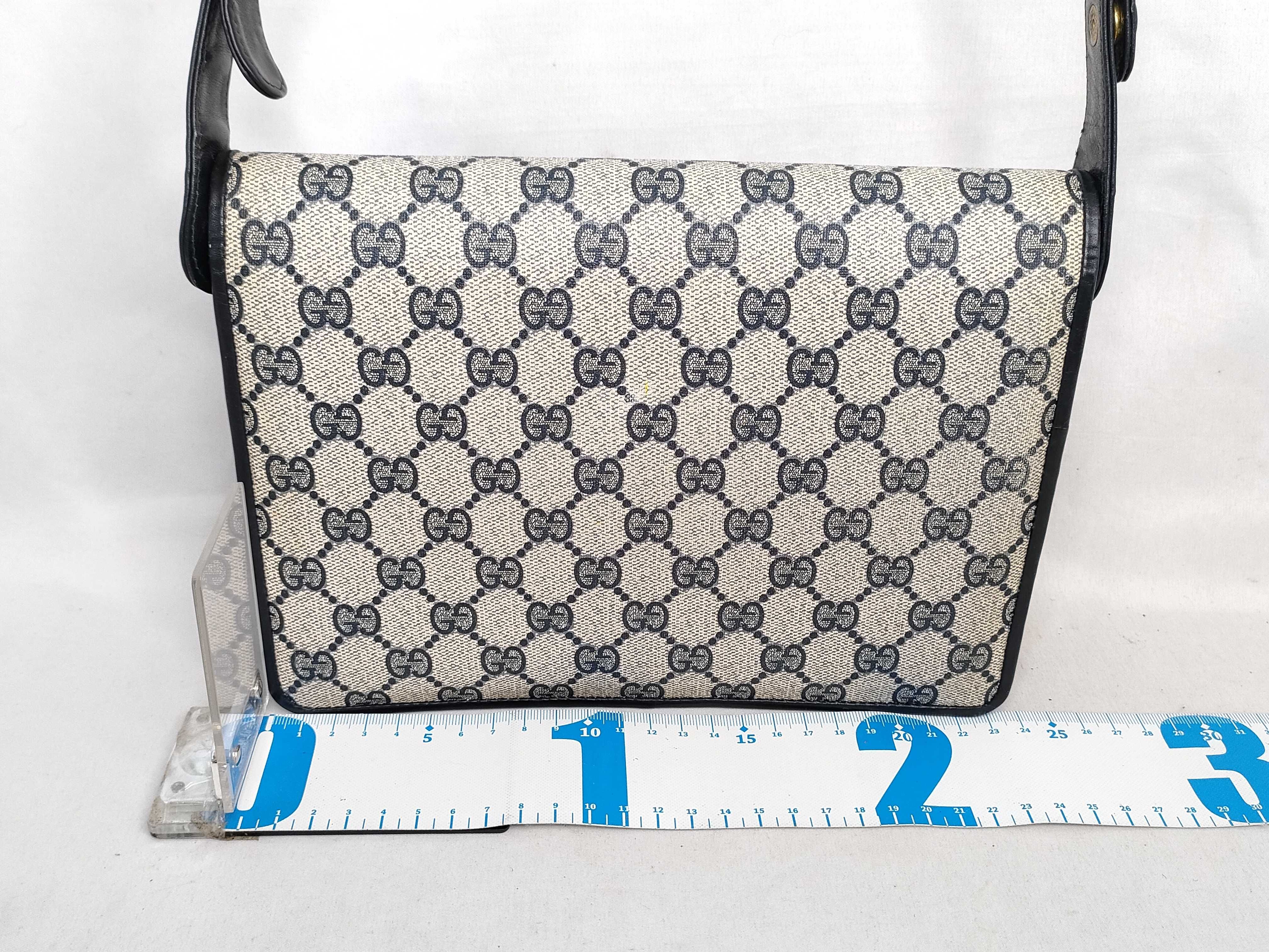 Old One-Shoulder Bag, Horsebit, Sherry Line Shoulder Bag — view 2