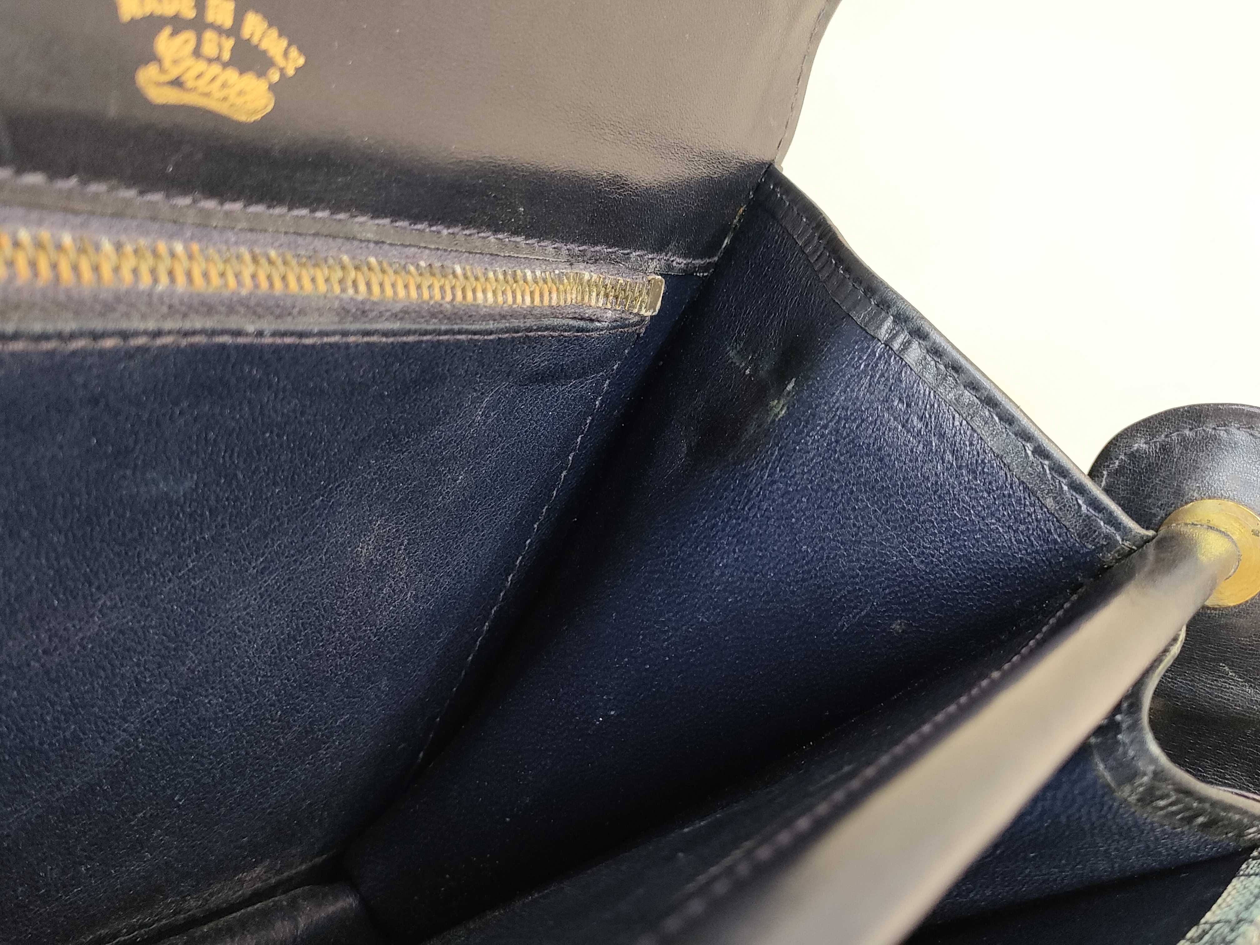 Old One-Shoulder Bag, Horsebit, Sherry Line Shoulder Bag — view 9