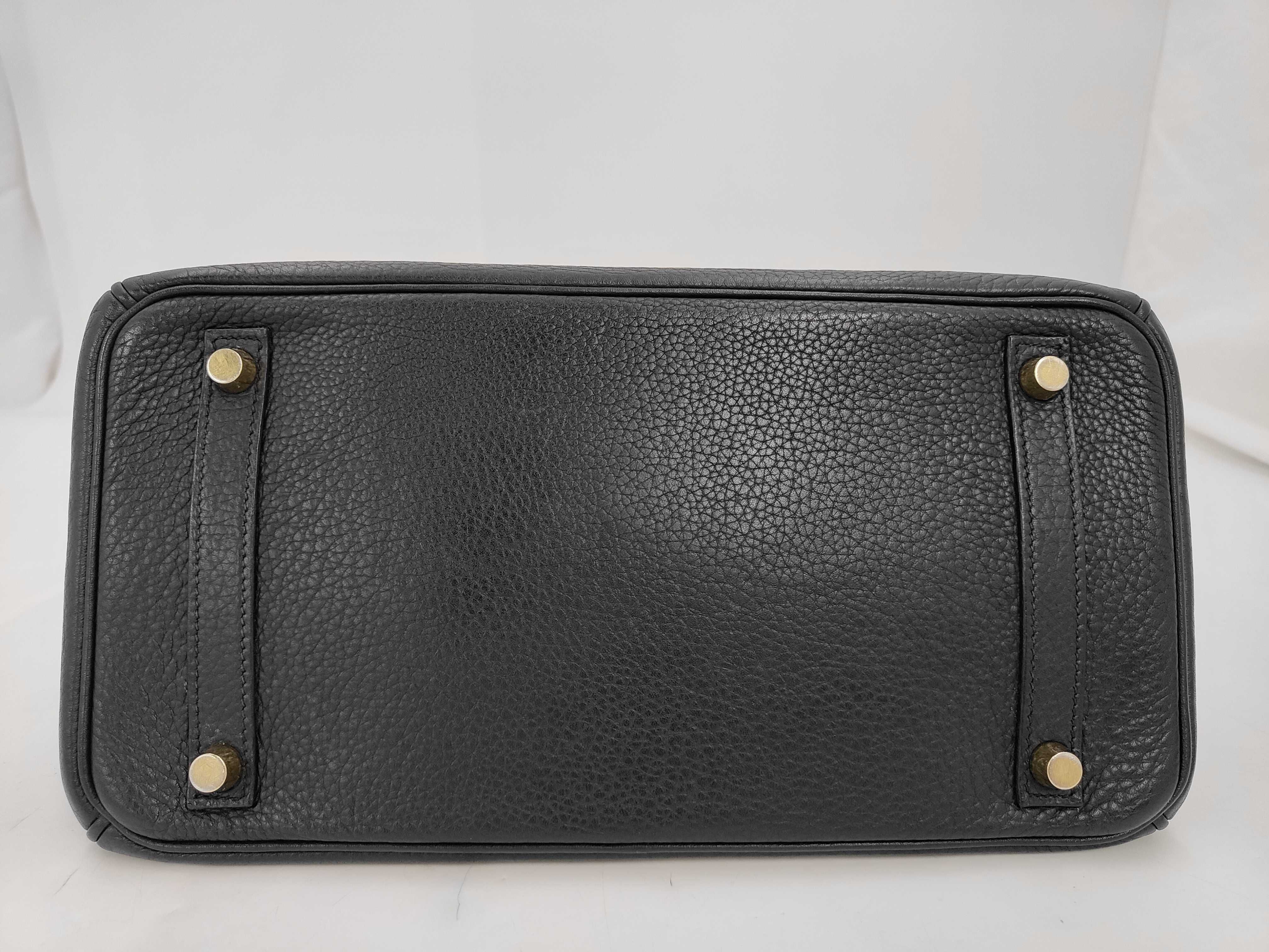 Birkin 30 Gold Hardware L Handbag — view 7